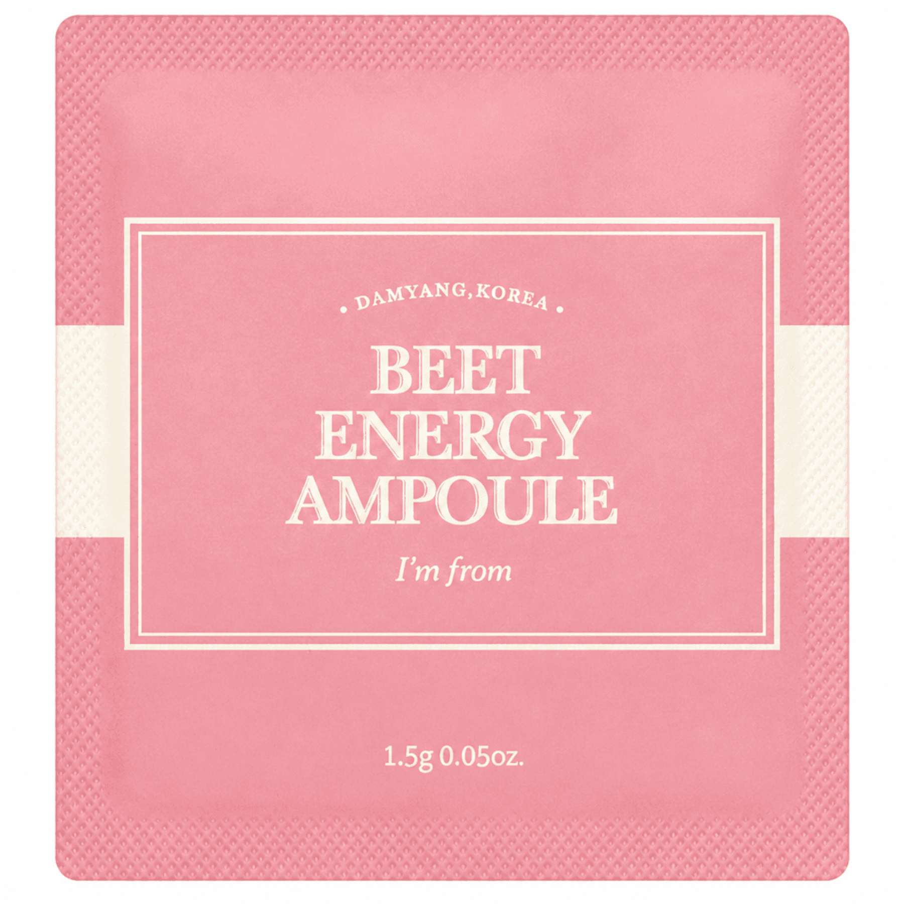 Сироватка для сяйва шкіри на основі буряка I`m From Beet Energy Ampoule 1,5 г, Саше (пробник)