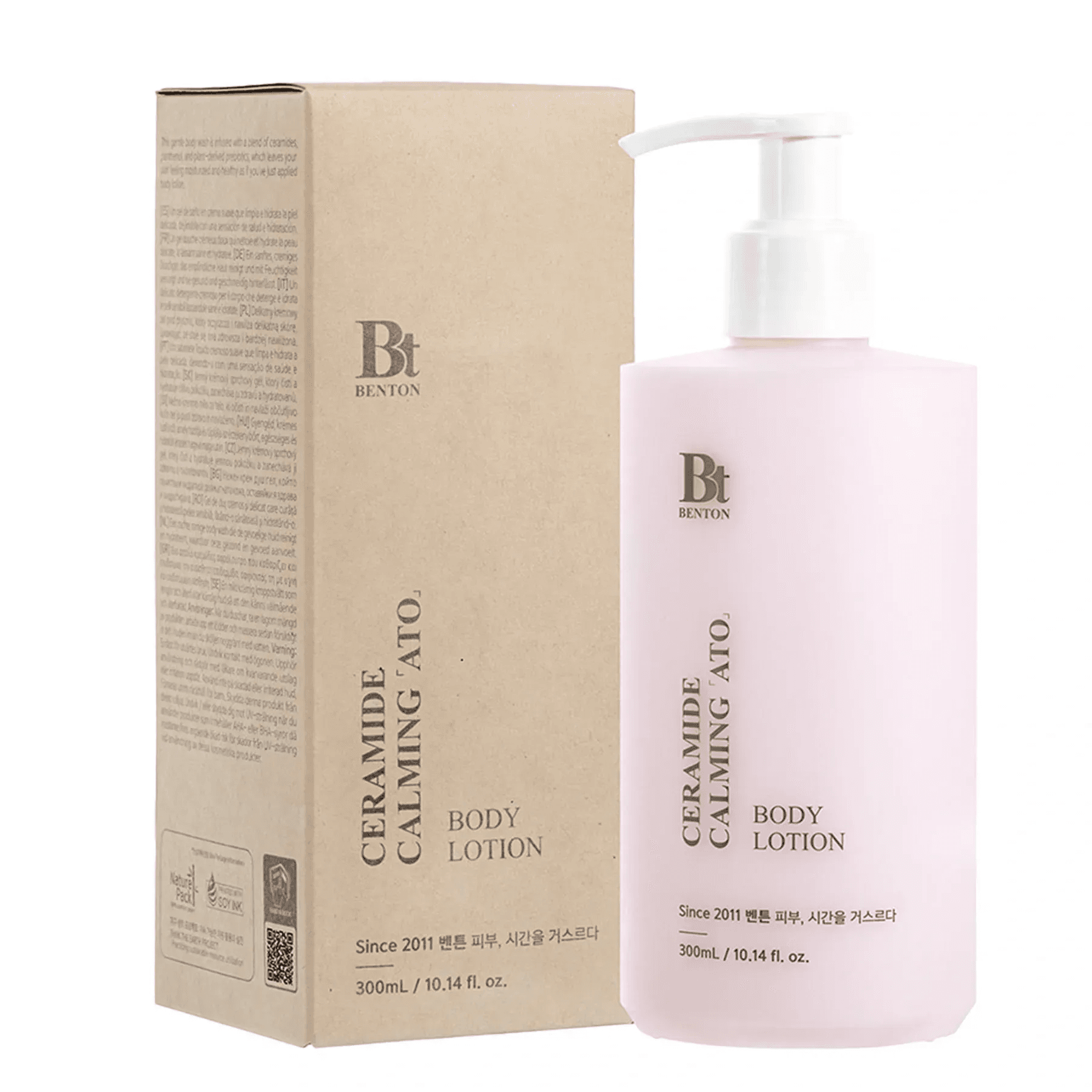 Заспокійливий атопічний лосьйон для тіла з керамідами Benton Ceramide Calming Ato Body Lotion 300 мл