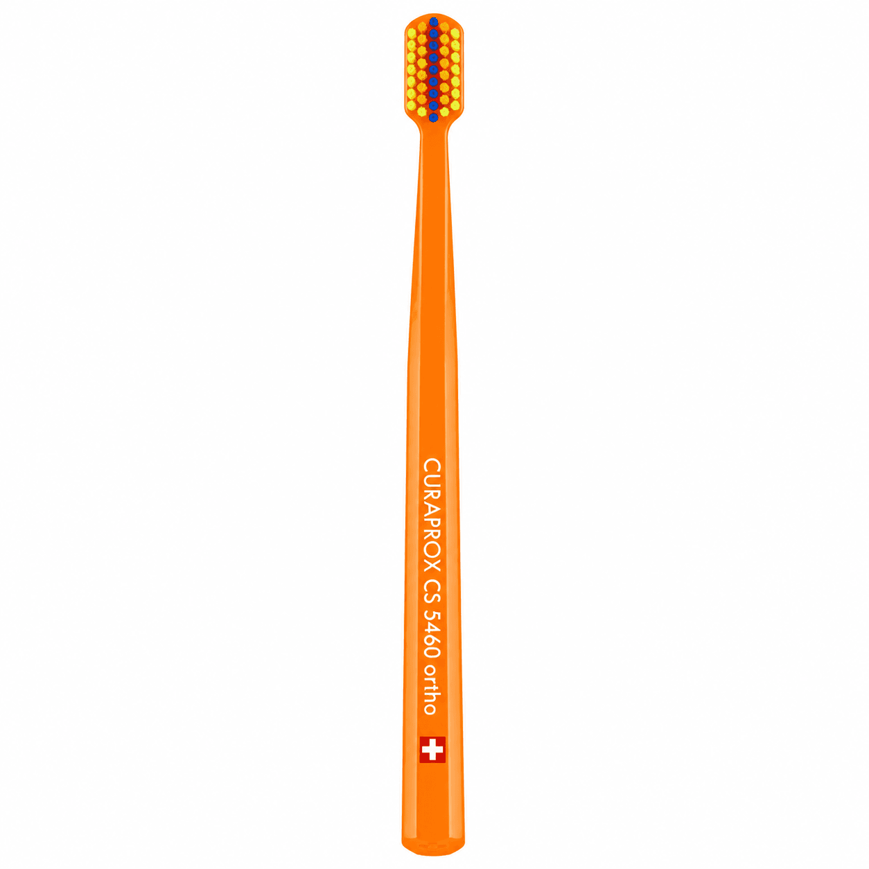 Зубна щітка ортодонтична Curaprox Ortho CS 5460 Ultra Soft Оранжевий - салатовий