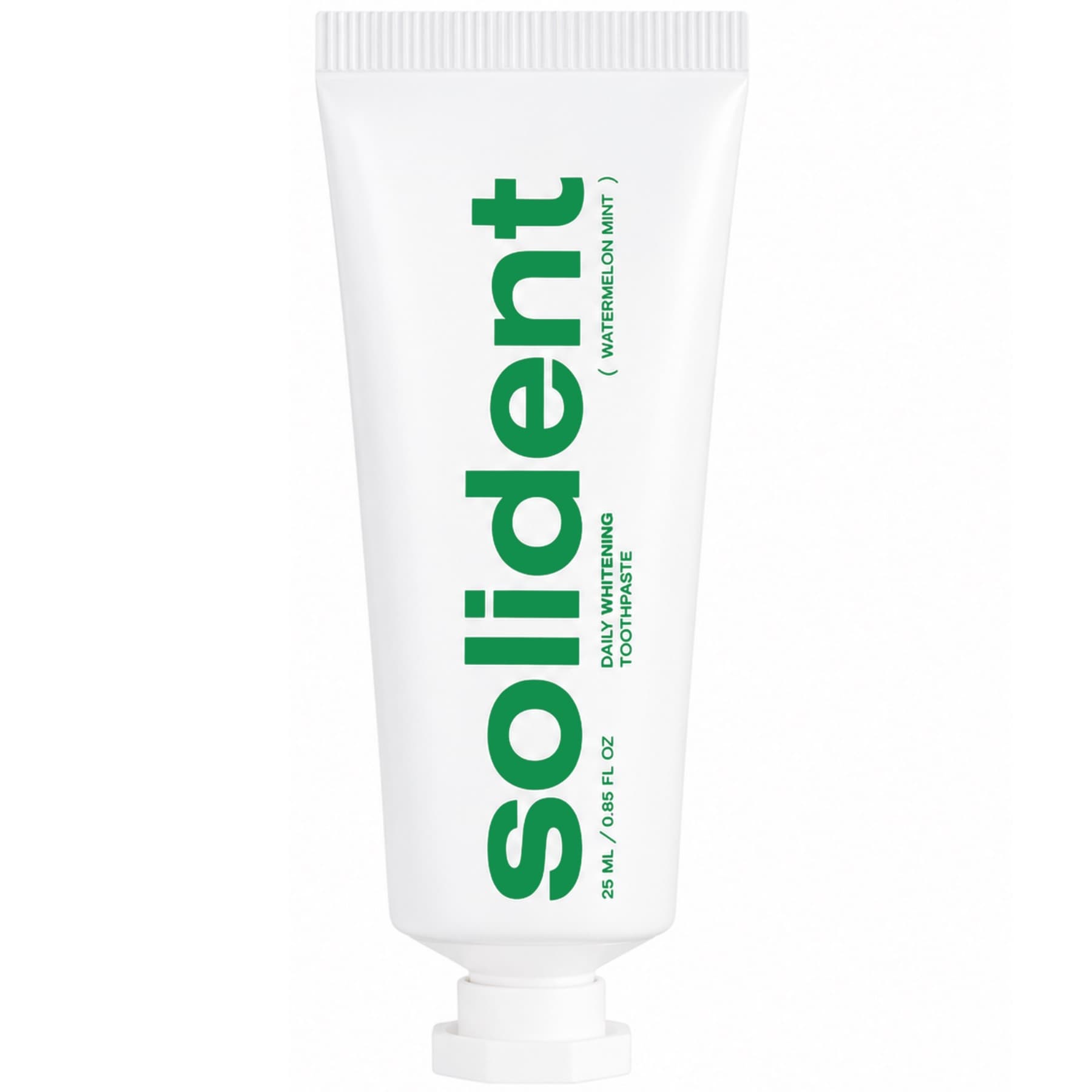Щоденна відбілювальна зубна паста Solident Watermelon mint / кавун-м'ята 25 мл