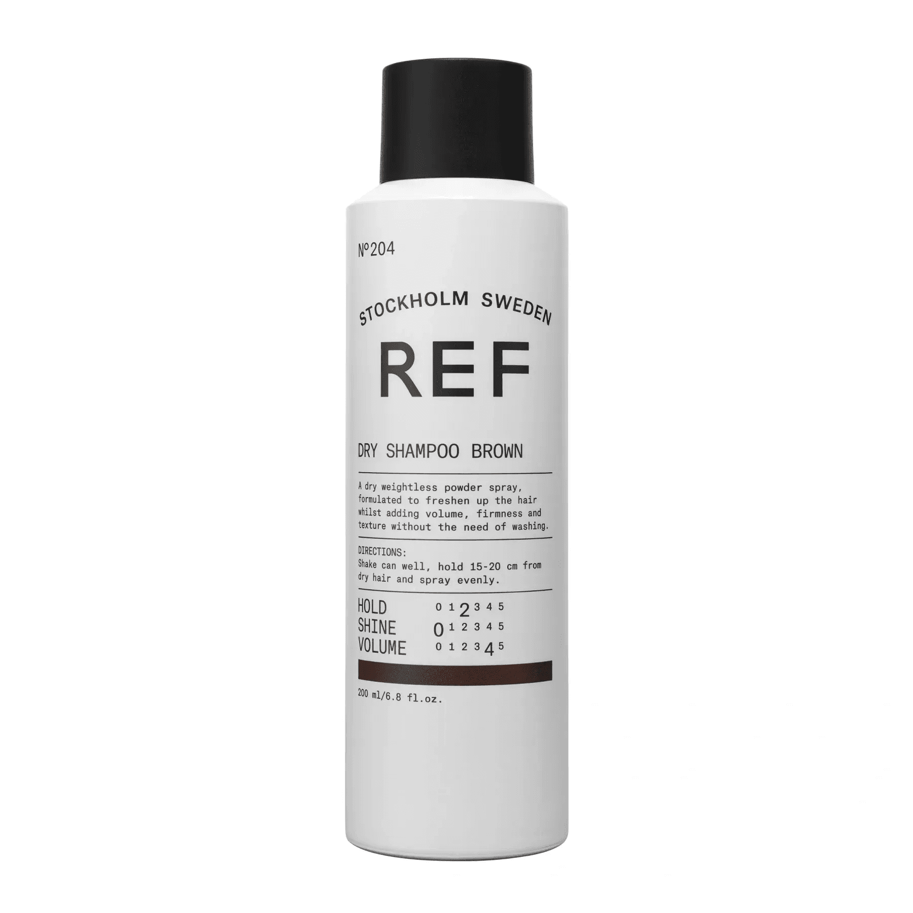 Сухий шампунь для русявого волосся REF Dry Shampoo Brown N°204 200 мл
