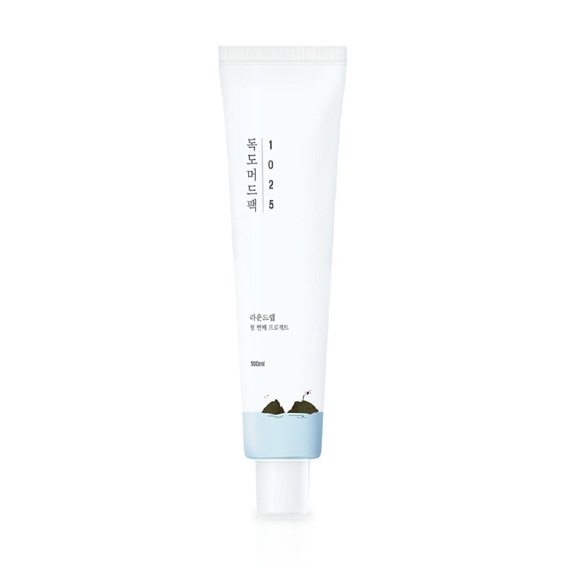 Глиняна маска для обличчя ROUND LAB 1025 Dokdo Mud Pack (Tube Type) 100 мл
