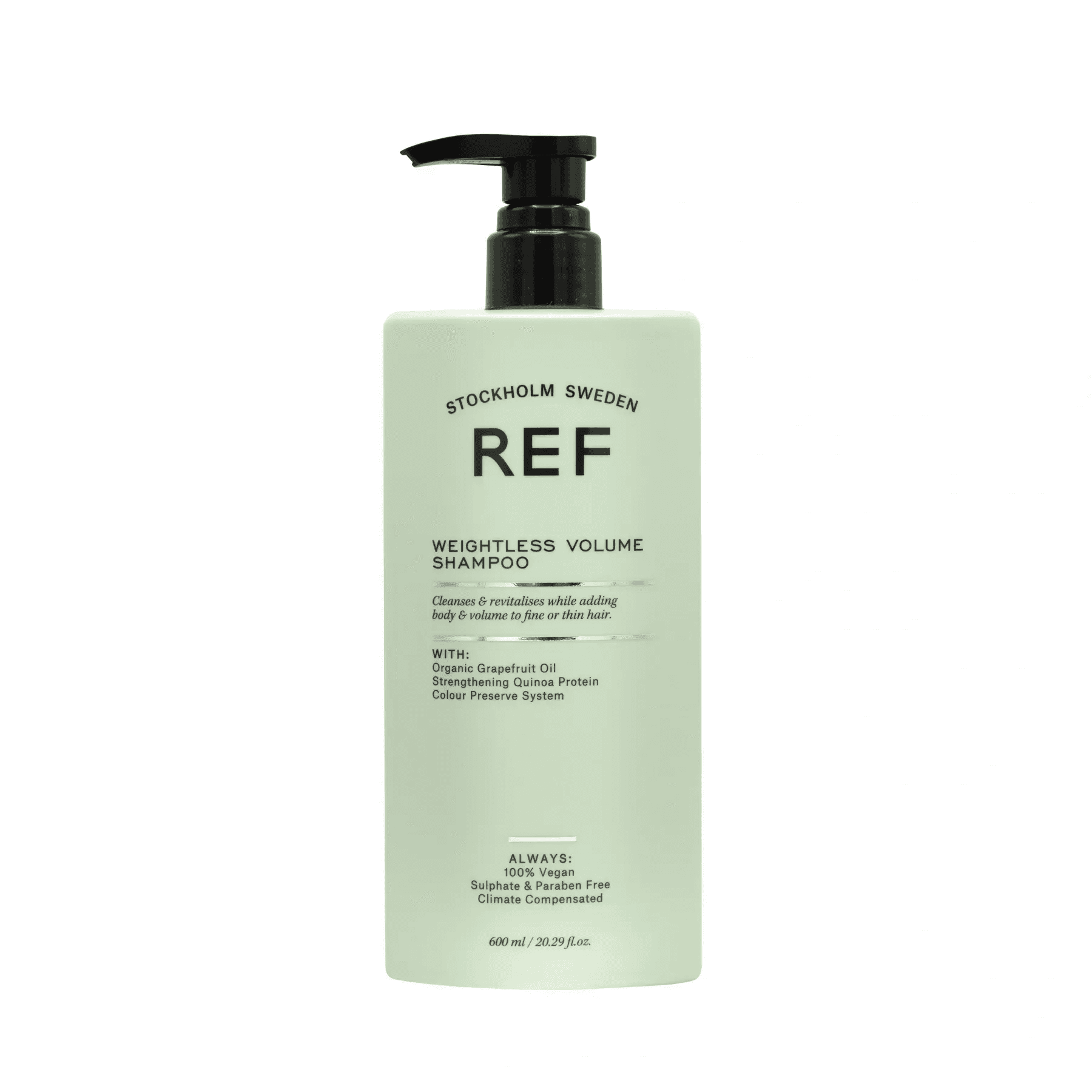 Шампунь для об'єму волосся REF Weightless Volume Shampoo 600 мл