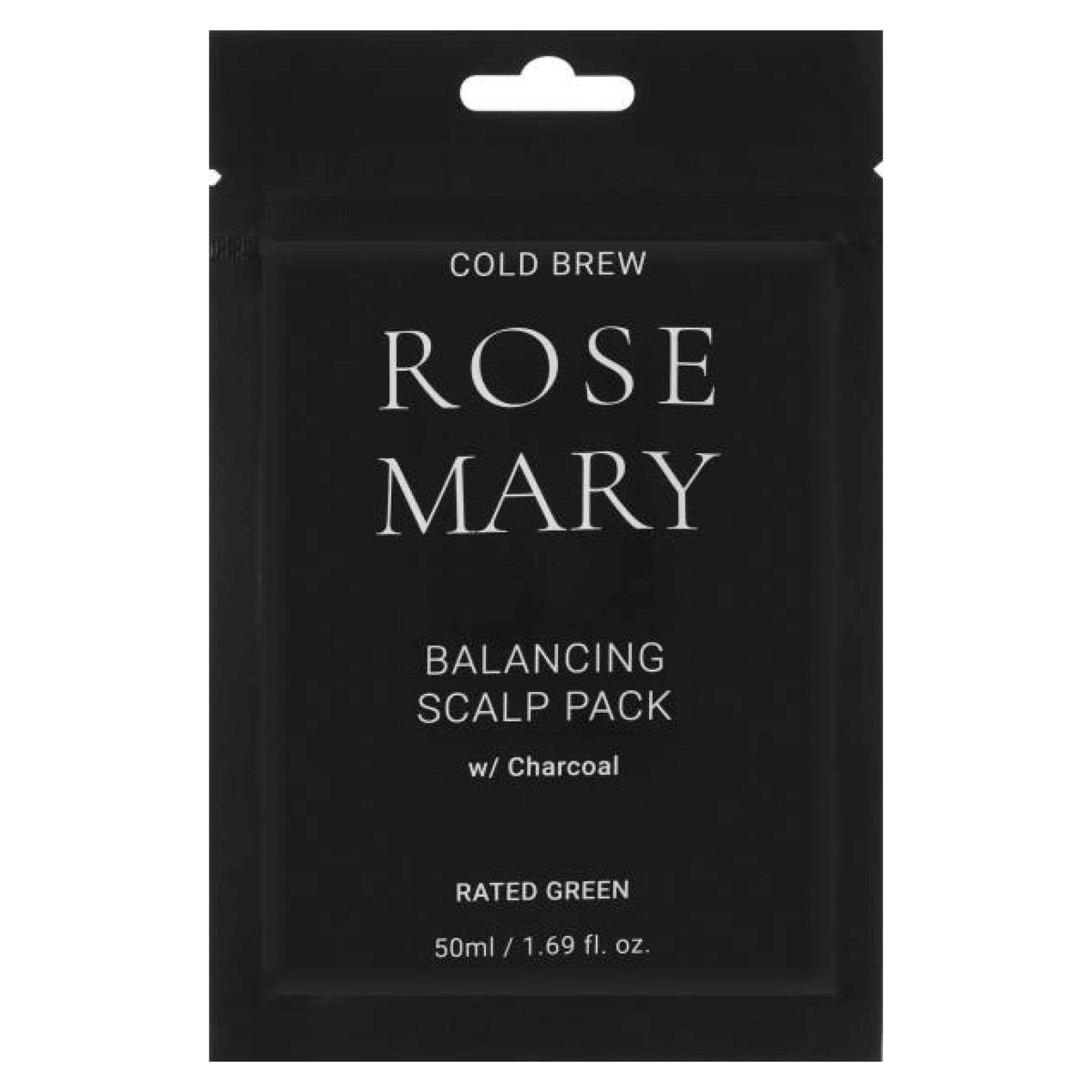 Відновлювальна маска з соком розмарину Rated Green Cold Brew Rosemary Balancing Scalp Pack 50 мл, Мініатюра