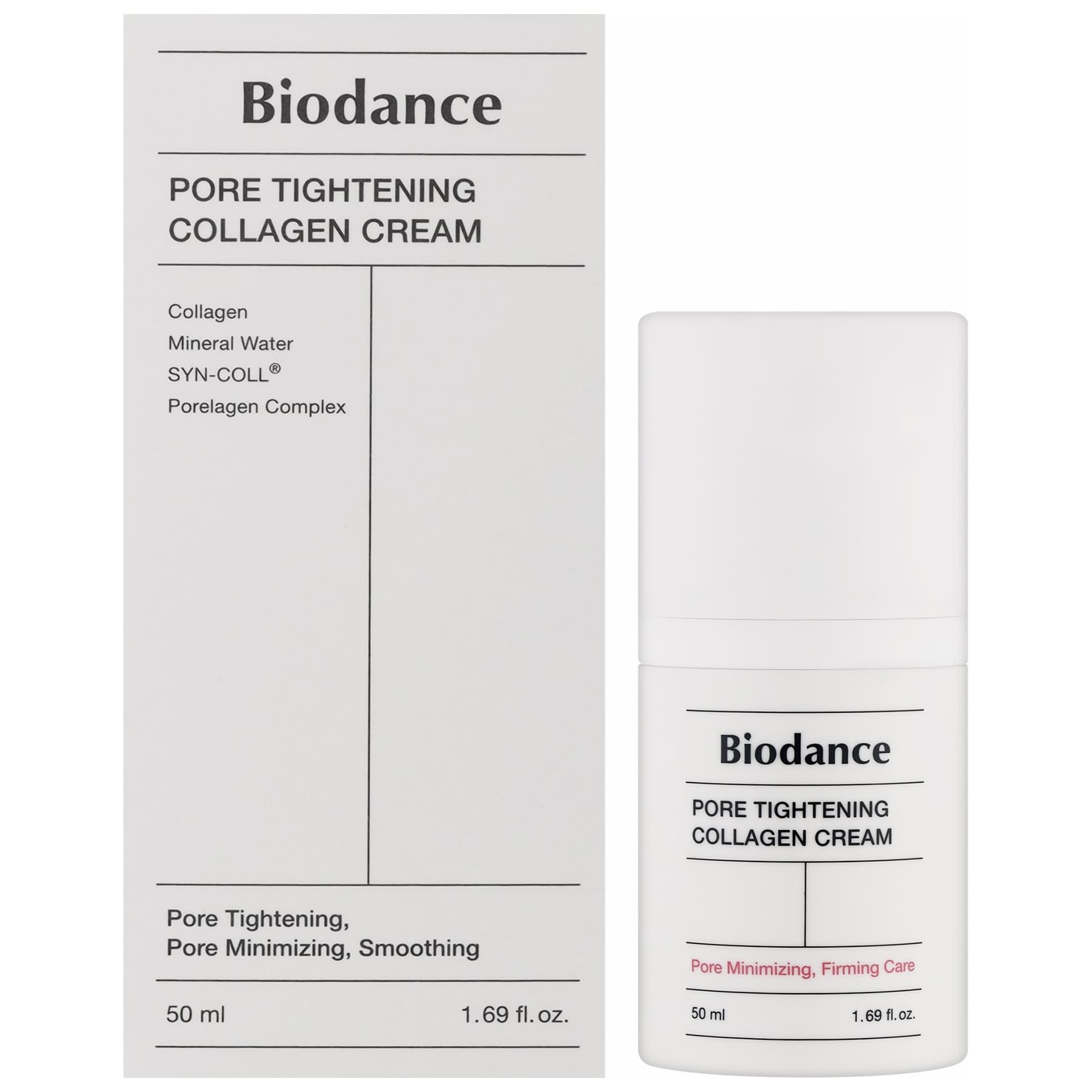 Крем з колагеном і мультипептидами для пружності шкіри Biodance Pore Perfecting Collagen Peptide Cream 50 мл