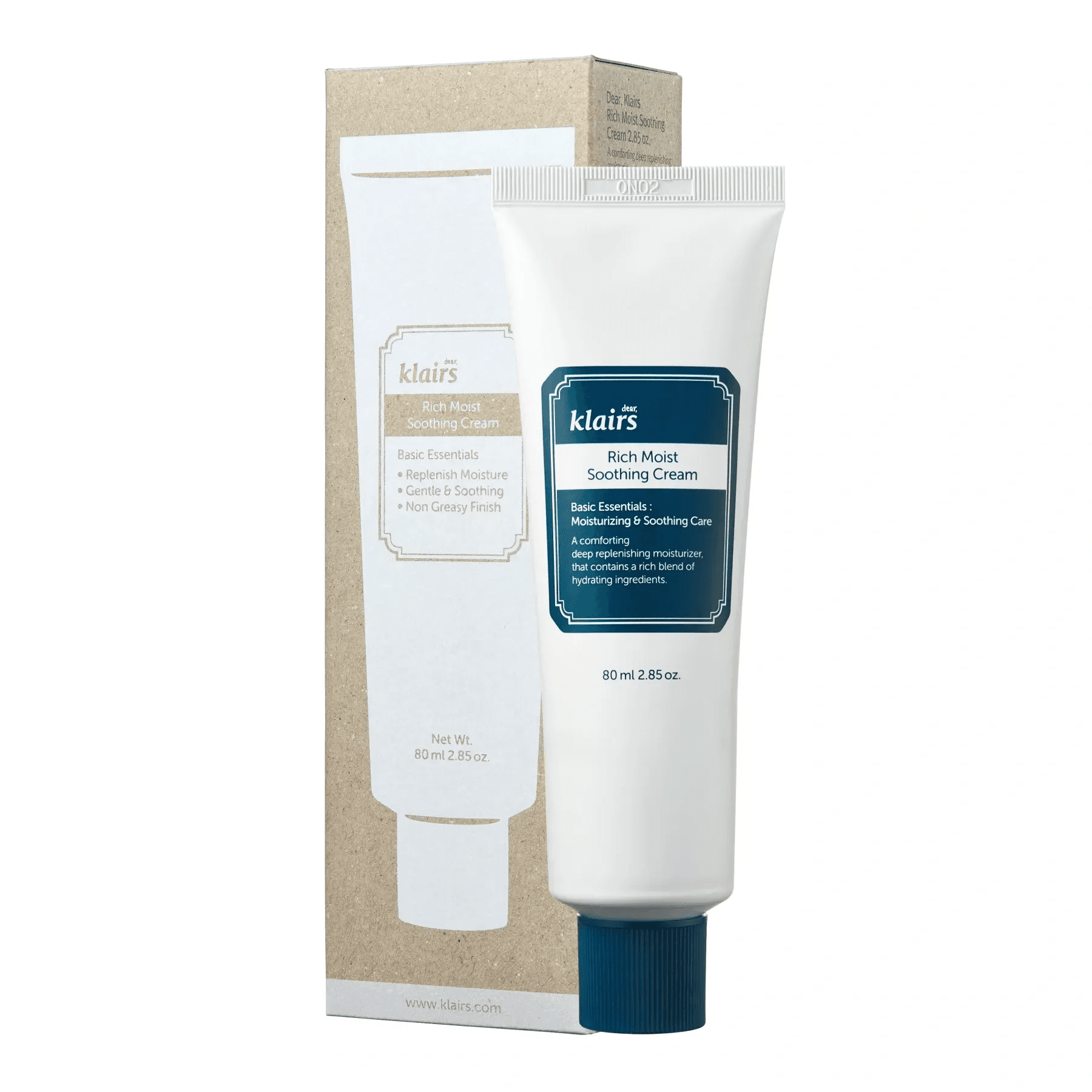 Зволожувальний крем для обличчя Dear Klairs Rich Moist Soothing Cream 80 мл