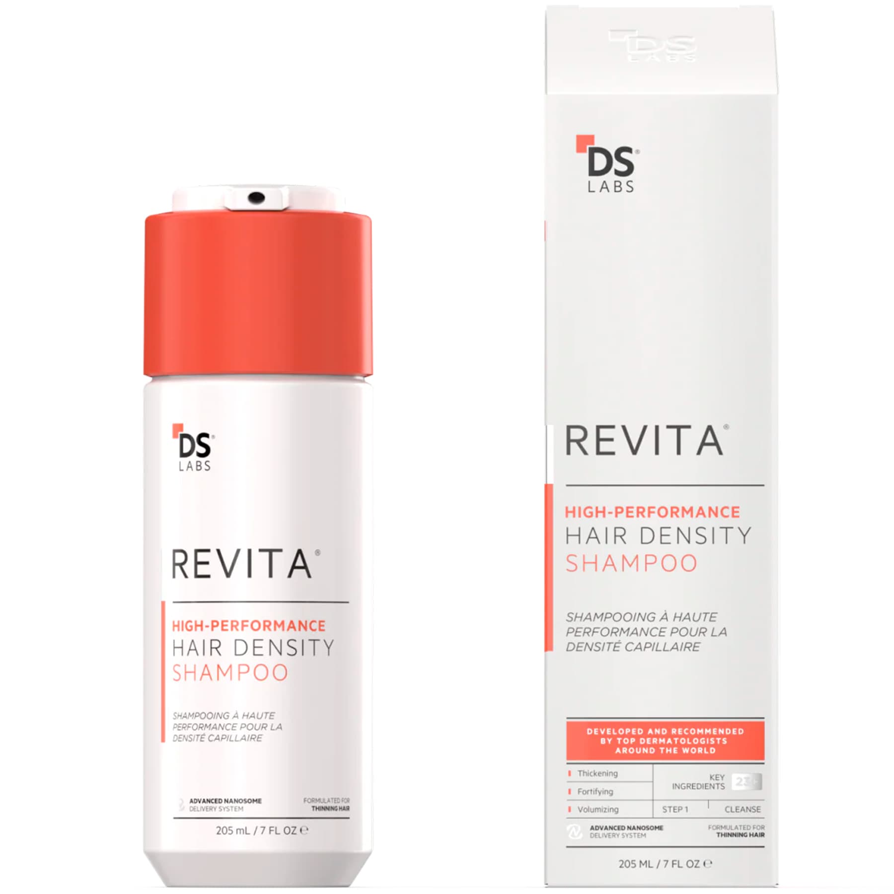 Шампунь для густоти та зміцнення волосся DS Laboratories Revita Shampoo 205 мл