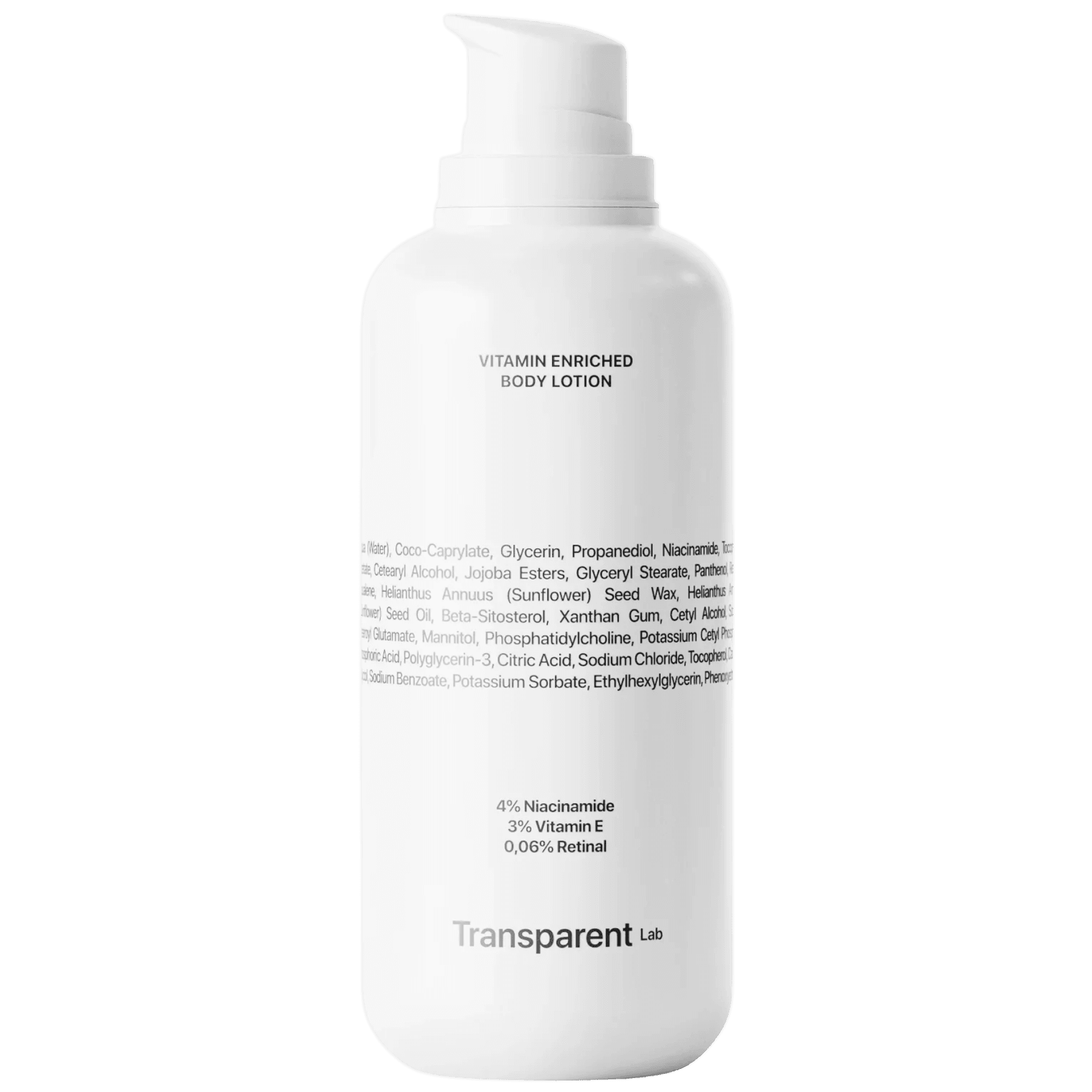Збагачений вітамінами лосьйон для тіла Transparent Lab Vitamin Enriched Body Lotion 400 мл