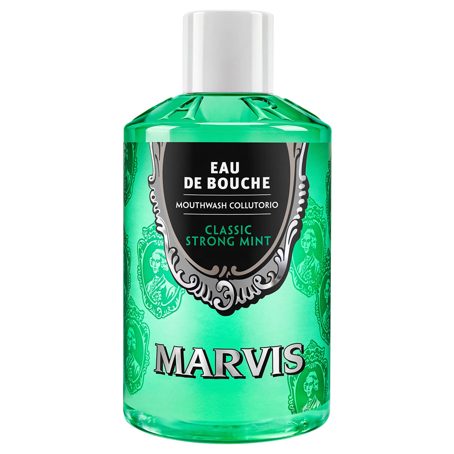 Ополіскувач для ротової порожнини «Насичена Мʼята» Marvis Classic Strong Mint 400 мл