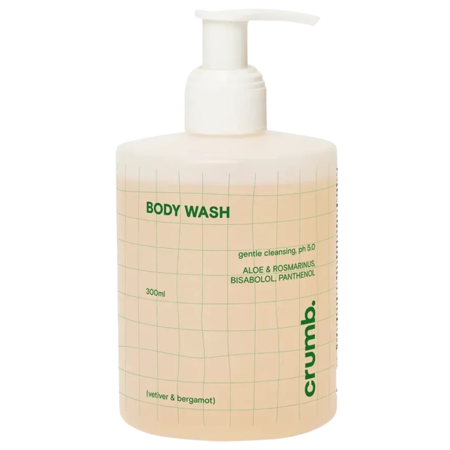 Гель для душу з ароматом ветиверу та бергамота CRUMB Body Wash Vetiver & Bergamot 300 мл