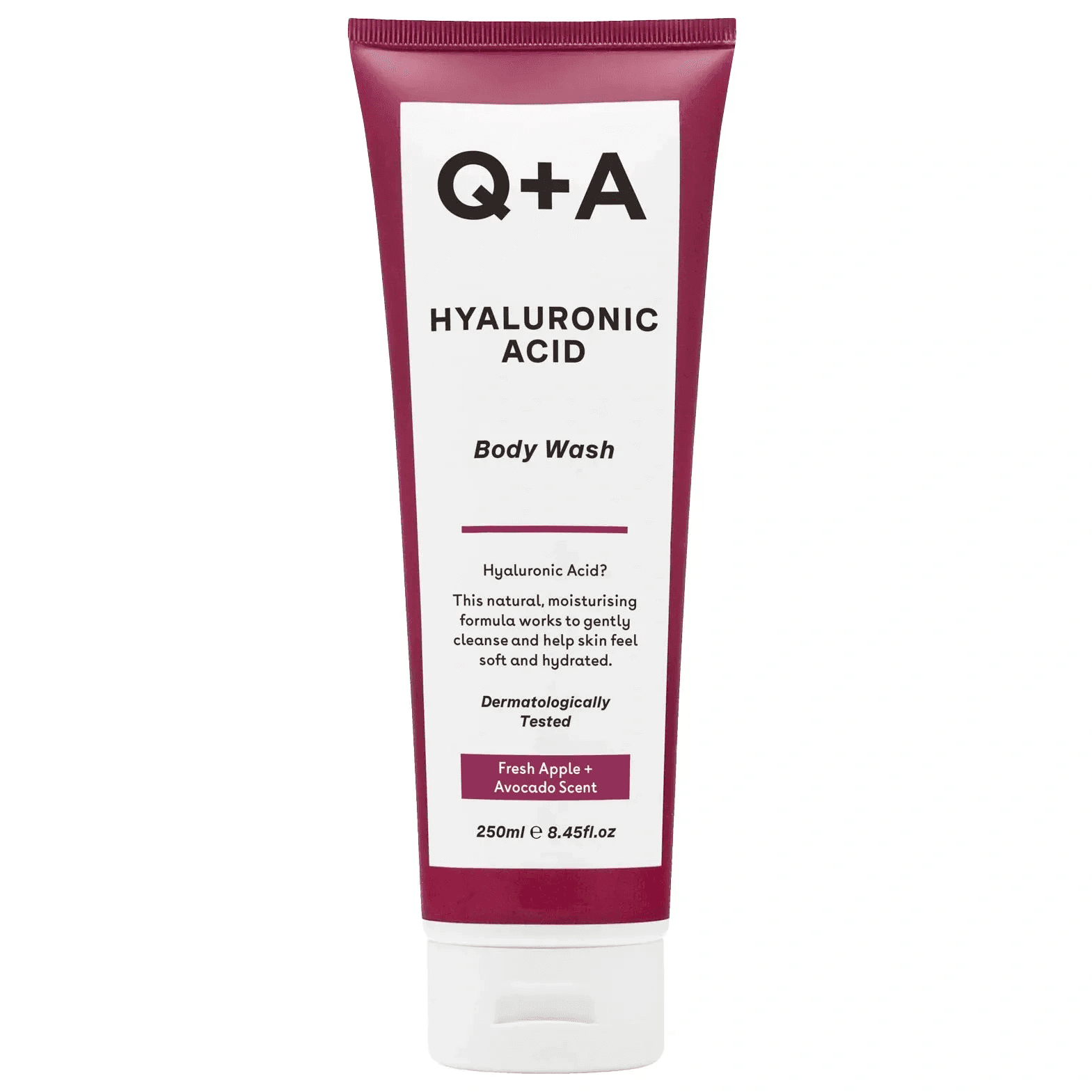 Очищувальний гель для тіла з гіалуроновою кислотою Q+A Hyaluronic Acid Body Wash 250 мл