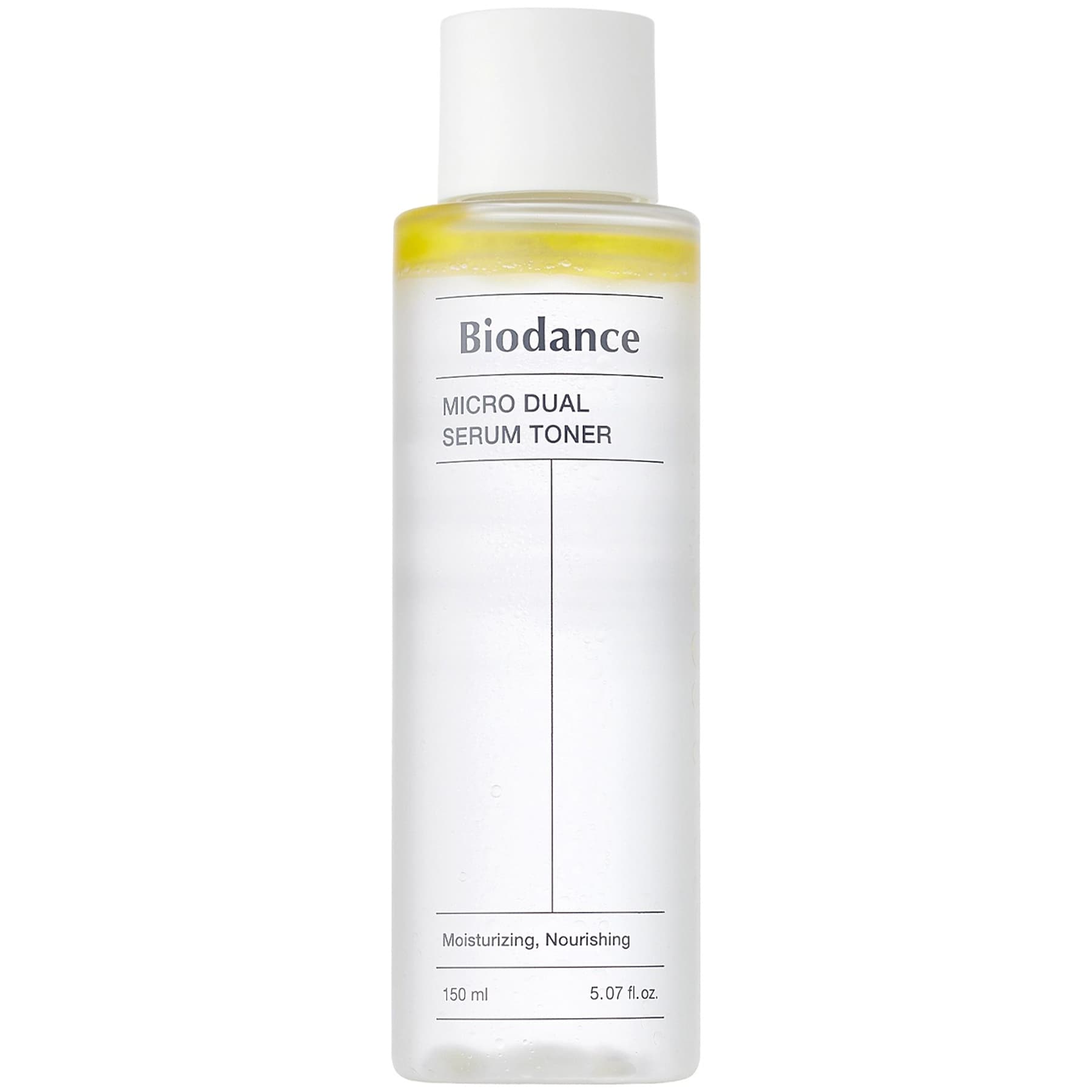 Двофазний тонік для зволоження та сяйва шкіри Biodance Micro Dual Serum Toner 150 мл