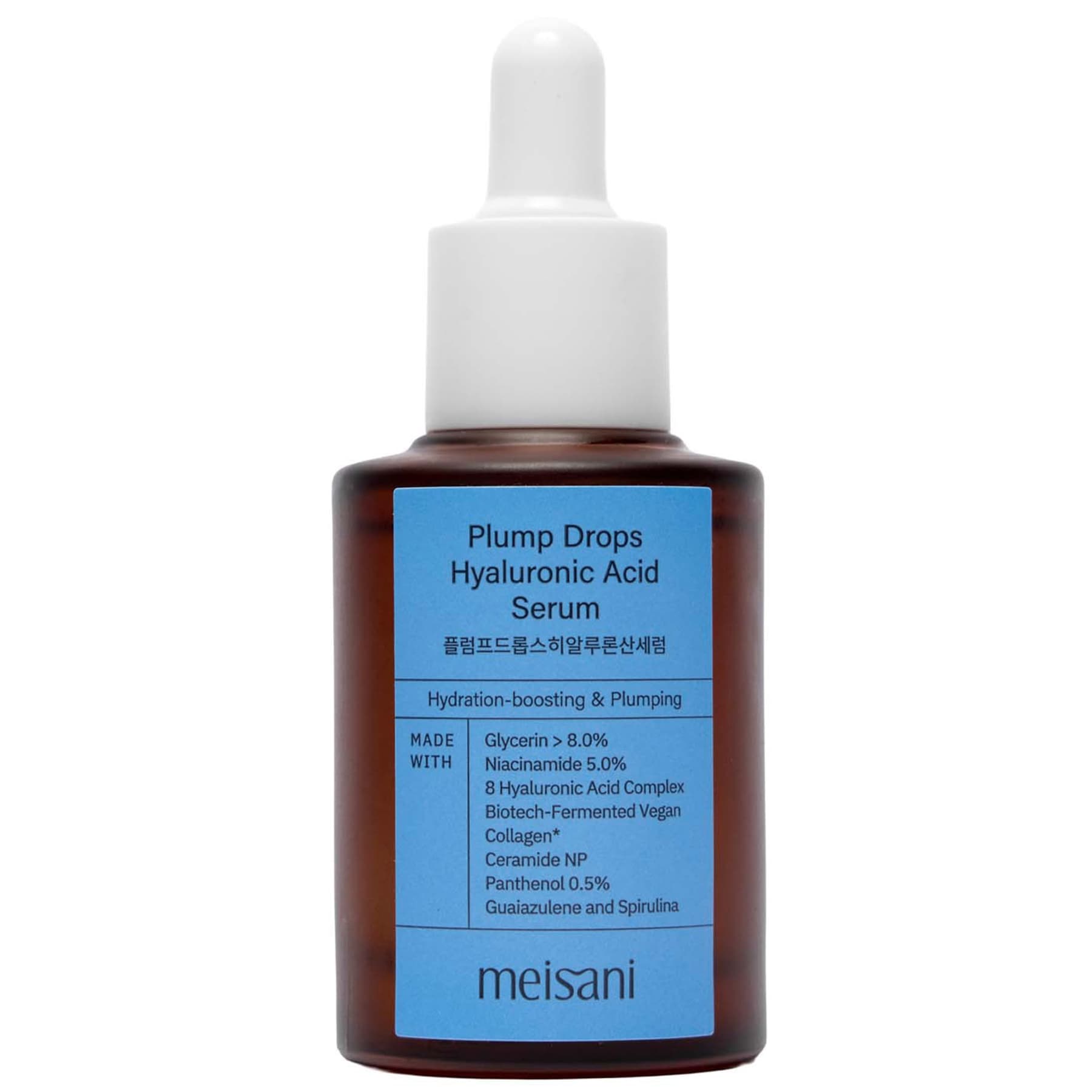 Сироватка з гіалуроновою кислотою Meisani PLUMP DROPS HYALURONIC ACID SERUM 30 мл