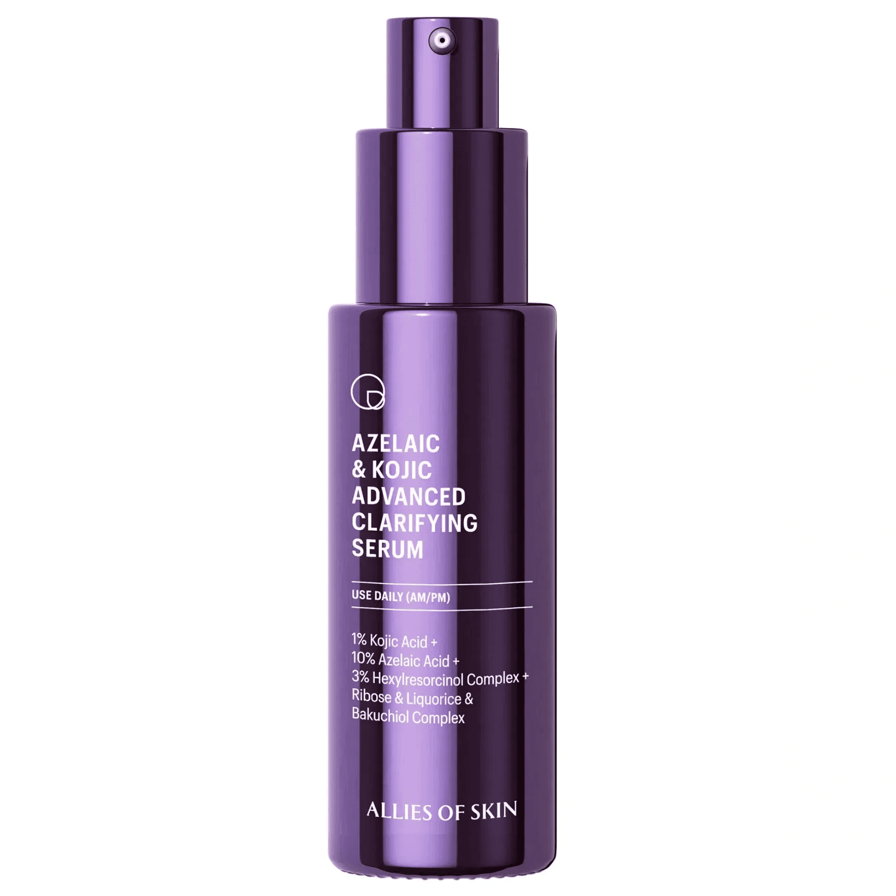Сироватка освітлювальна з азелаїновою кислотою Allies of Skin Azelaic & Kojic Advanced Clarifying Serum 30 мл