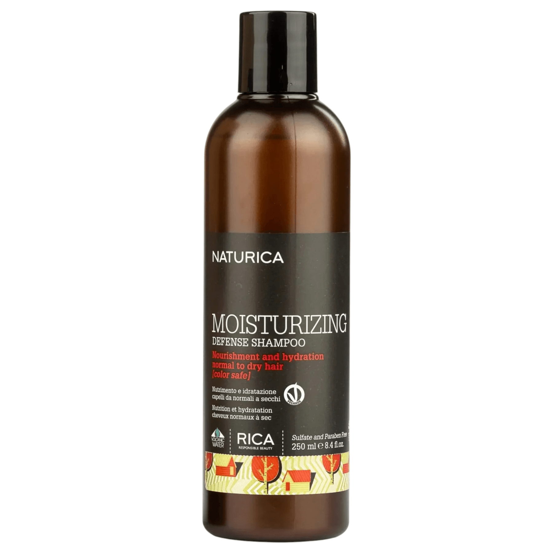 Зволожувальний захисний шампунь для волосся RICA Moisturizing Defense Shampoo 250 мл