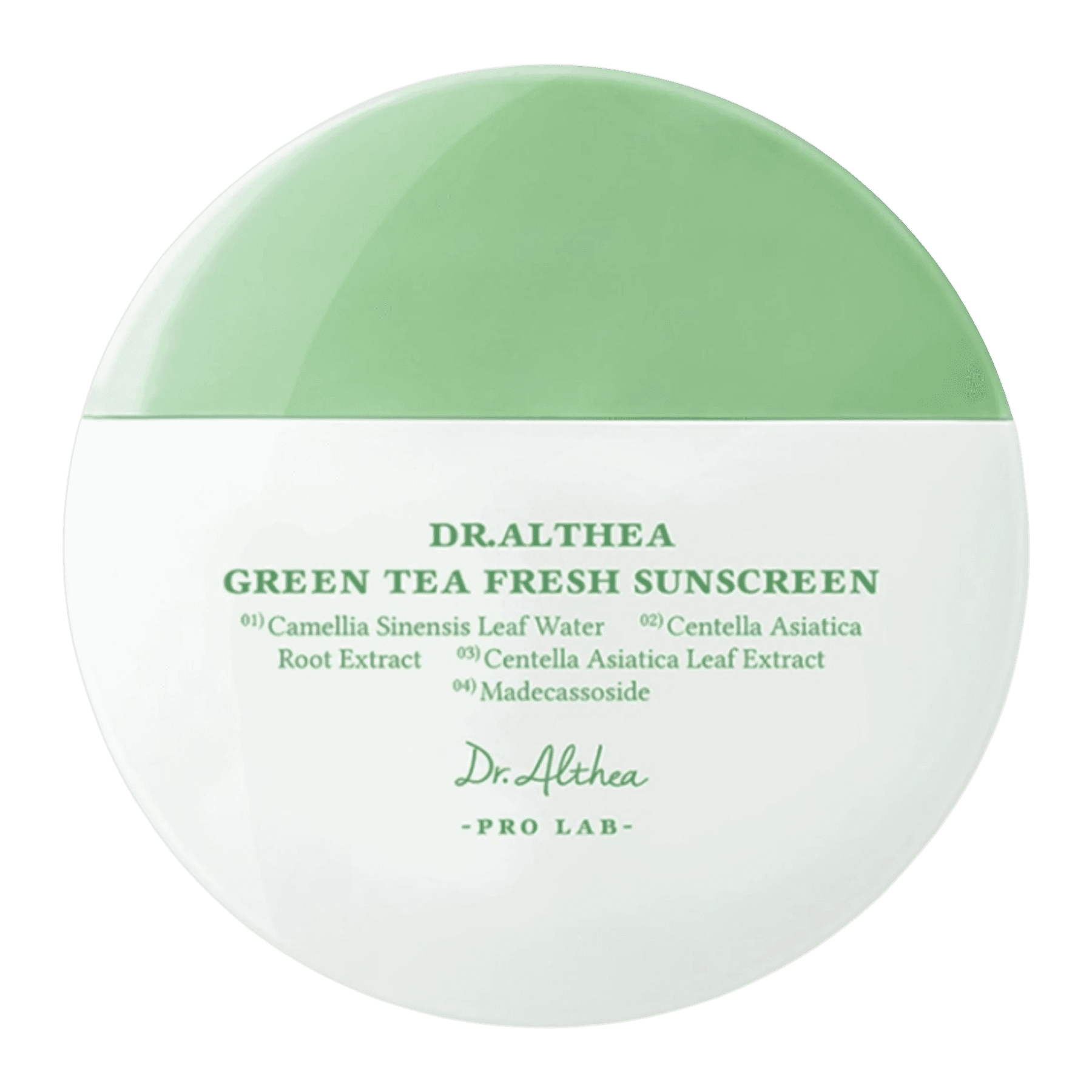 Сонцезахисний крем з зеленим чаєм Dr.Althea Green Tea Fresh Sunscreen 45 мл
