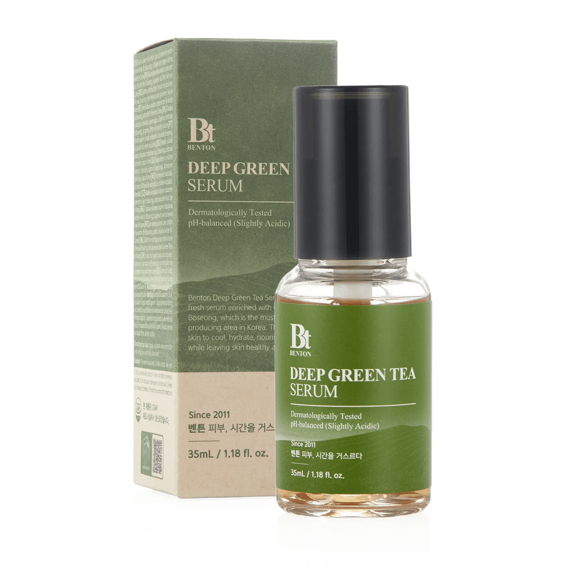 Сироватка з зеленим чаєм Benton Deep Green Tea Serum 35 мл