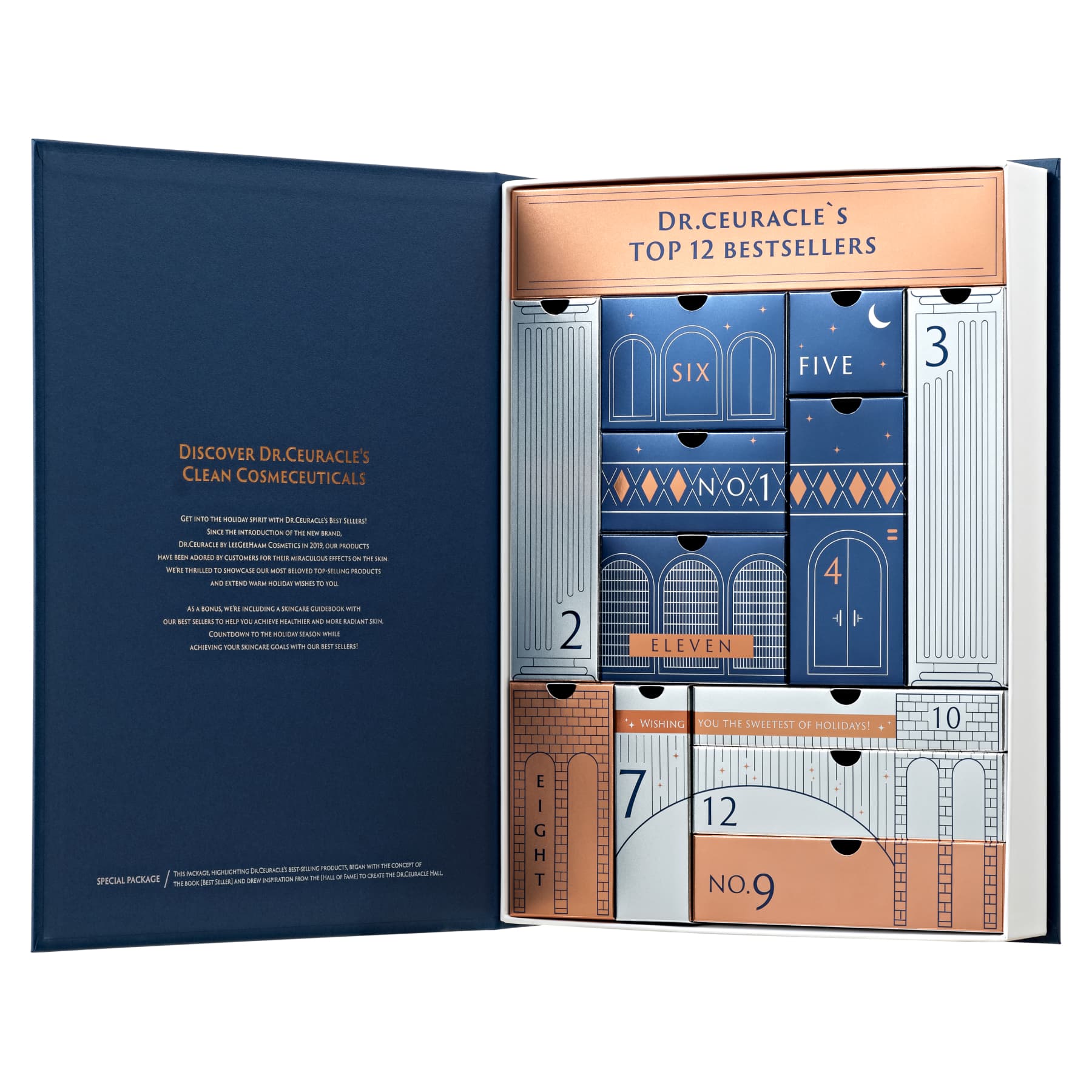 Подарунковий набір косметики "Адвент-календар" Dr.Ceuracle Advent Calendar Набір