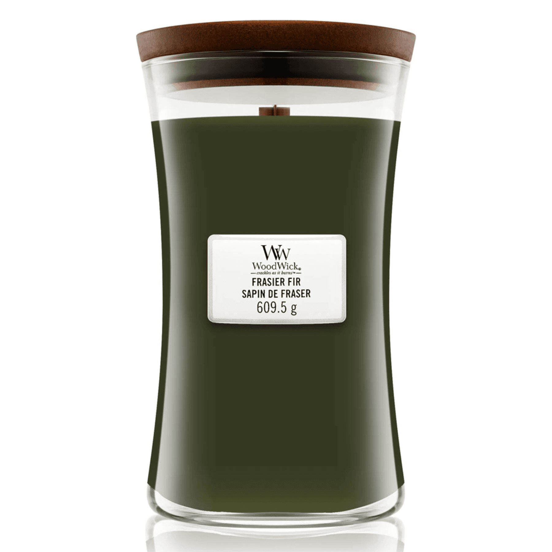 Ароматична свічка з ароматом свіжозрізаної ялини Woodwick Frasier Fir 609 г