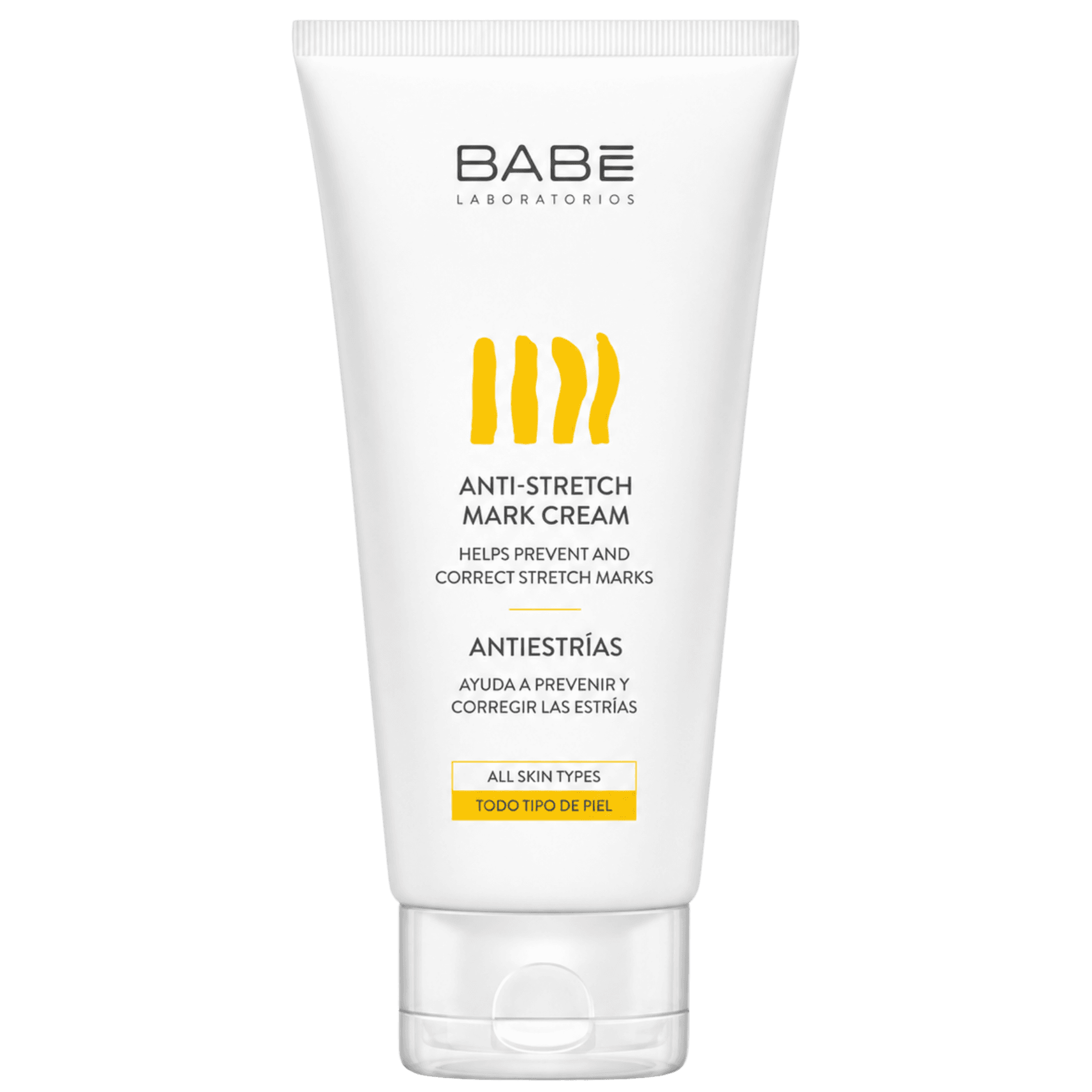 Крем від розтяжок BABE Laboratorios BODY Anti-Stretch Mark Cream 200 мл