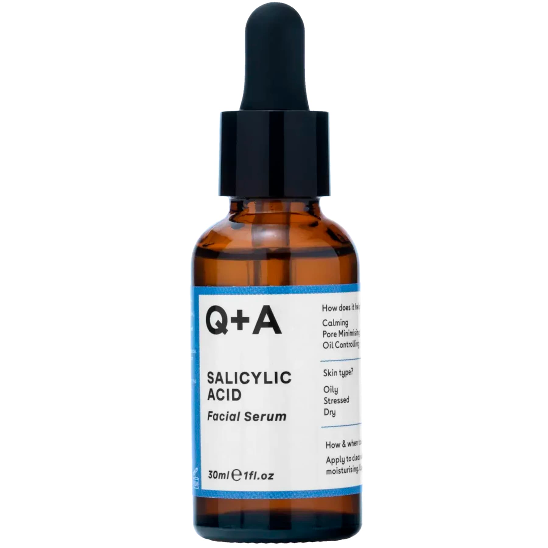 Сироватка для обличчя з саліциловою кислотою Q+A Salicylic Acid Facial Serum 30 мл
