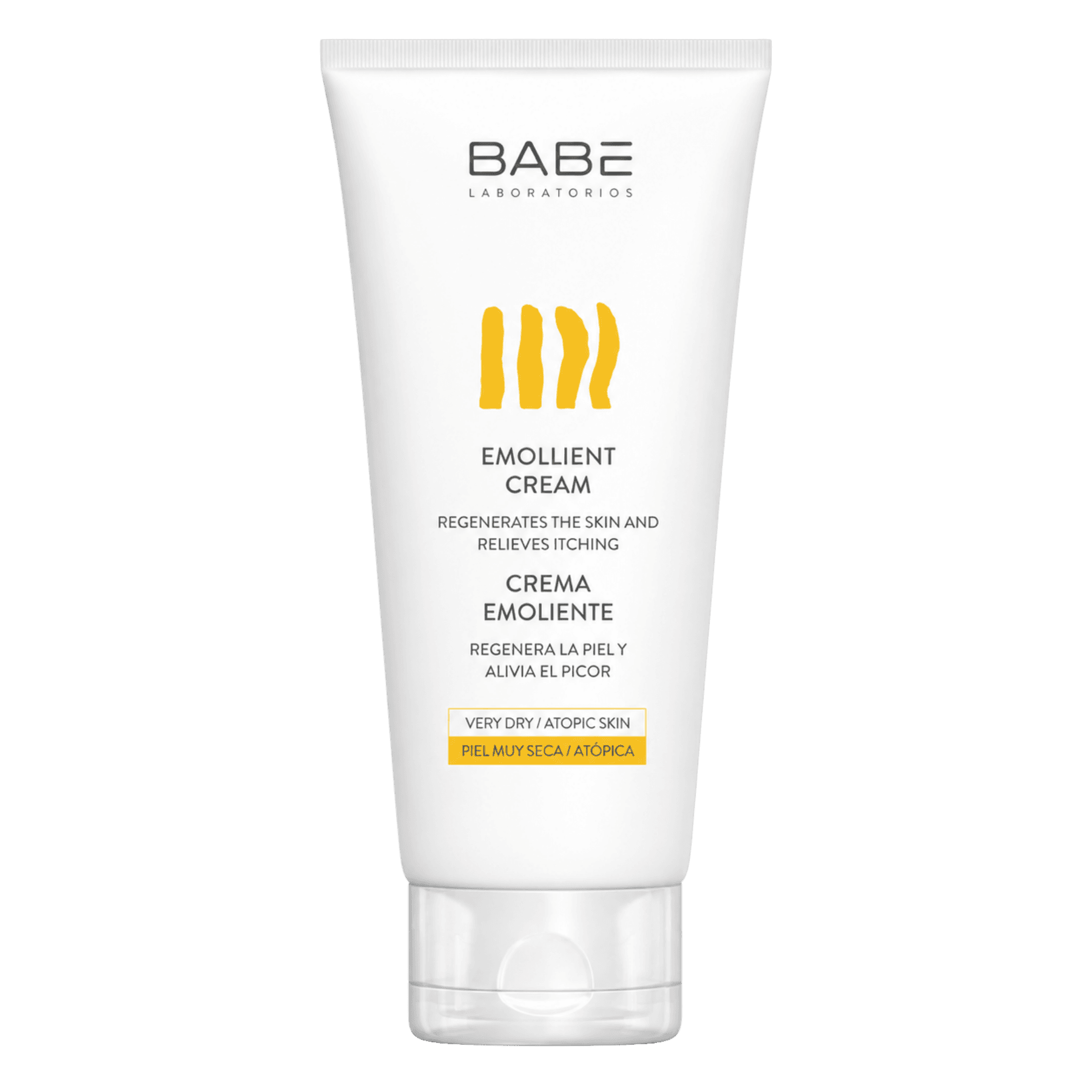 Зволожувальний крем-емолієнт для сухої шкіри BABE Laboratorios BODY Emollient Cream 200 мл