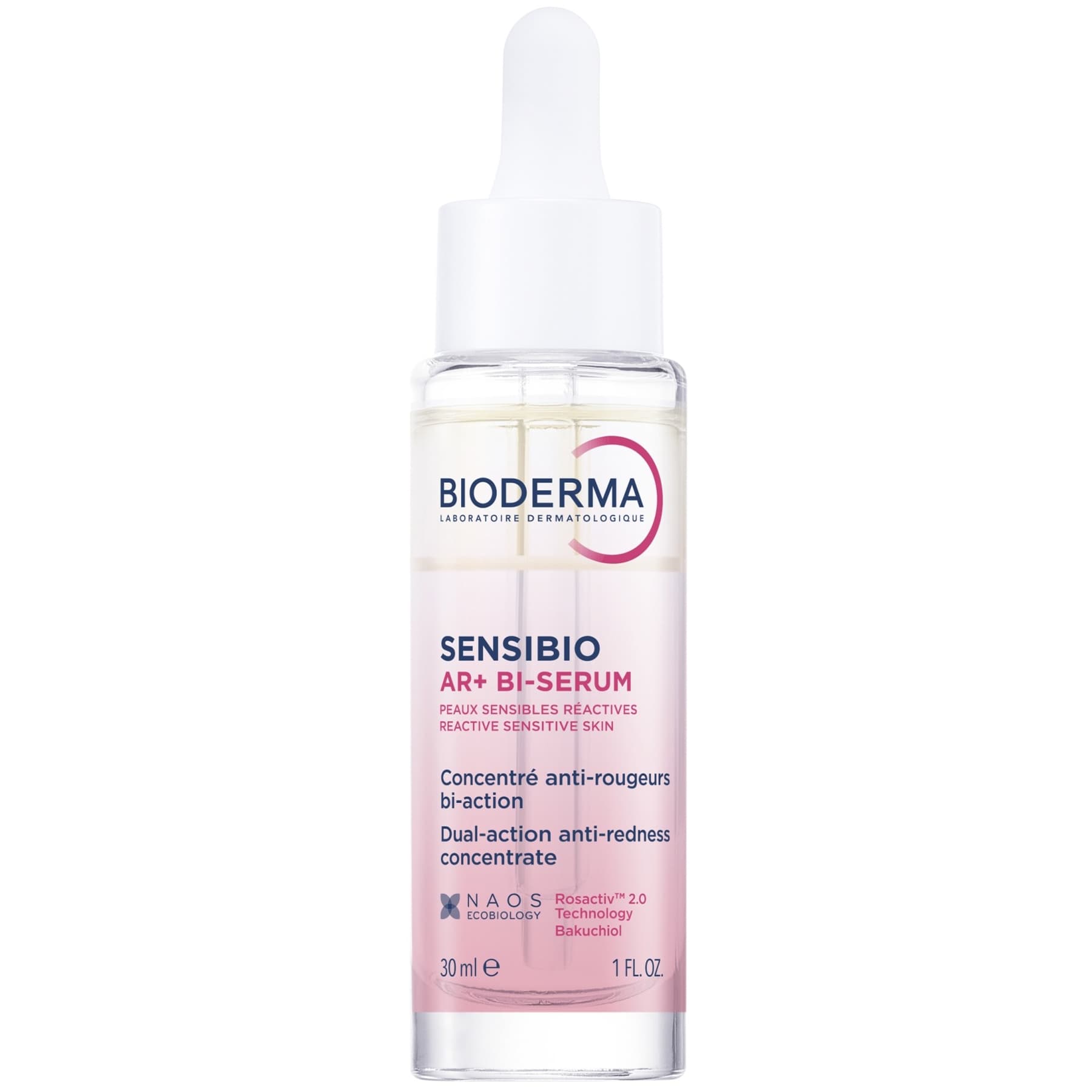 Сироватка для обличчя проти почервонінь Bioderma Sensibio AR+ Bi-Serum Dual-Action Anti-Redness Concentrate 30 мл