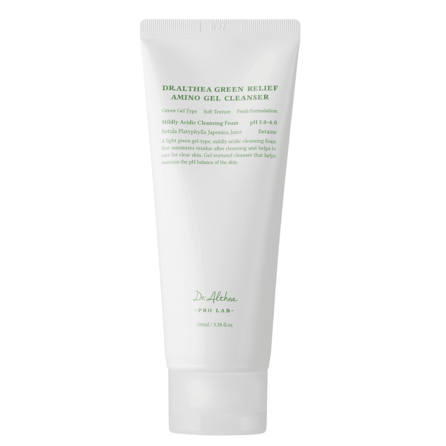 Заспокійливий гель для вмивання з амінокислотами Dr.Althea Green Relief Amino Gel Cleanser 100 мл