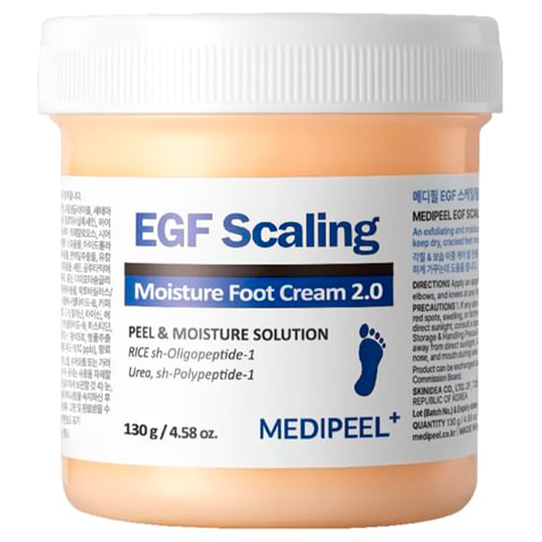 Зволожувальний крем для ніг з кератолітичним ефектом MEDIPEEL EGF Scaling Moisture Foot Cream 2.0 130 г