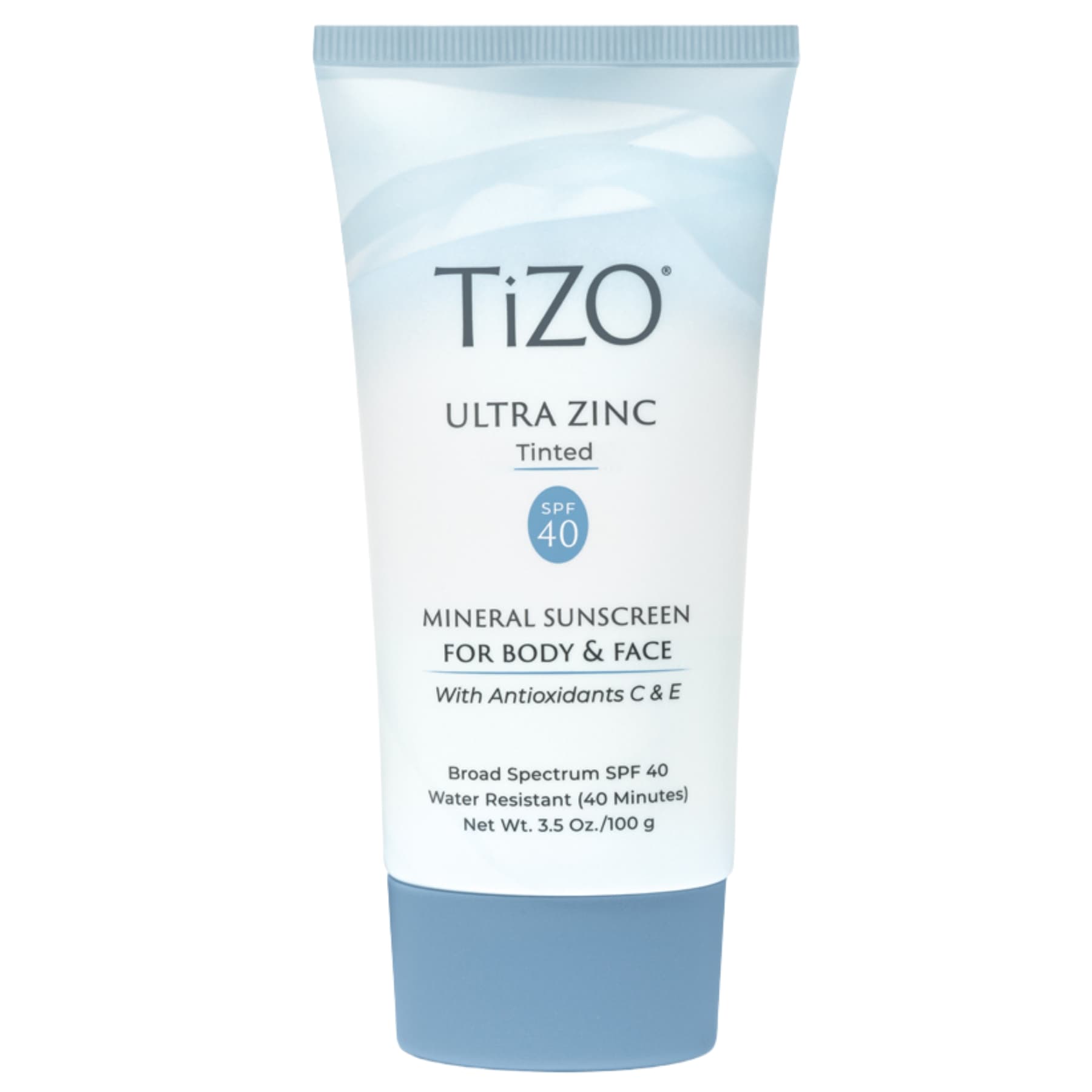 Крем для тіла та обличчя мінеральний, сонцезахисний з відтінком TiZO Ultra Zinc Body & Face Tinted SPF40 100 г