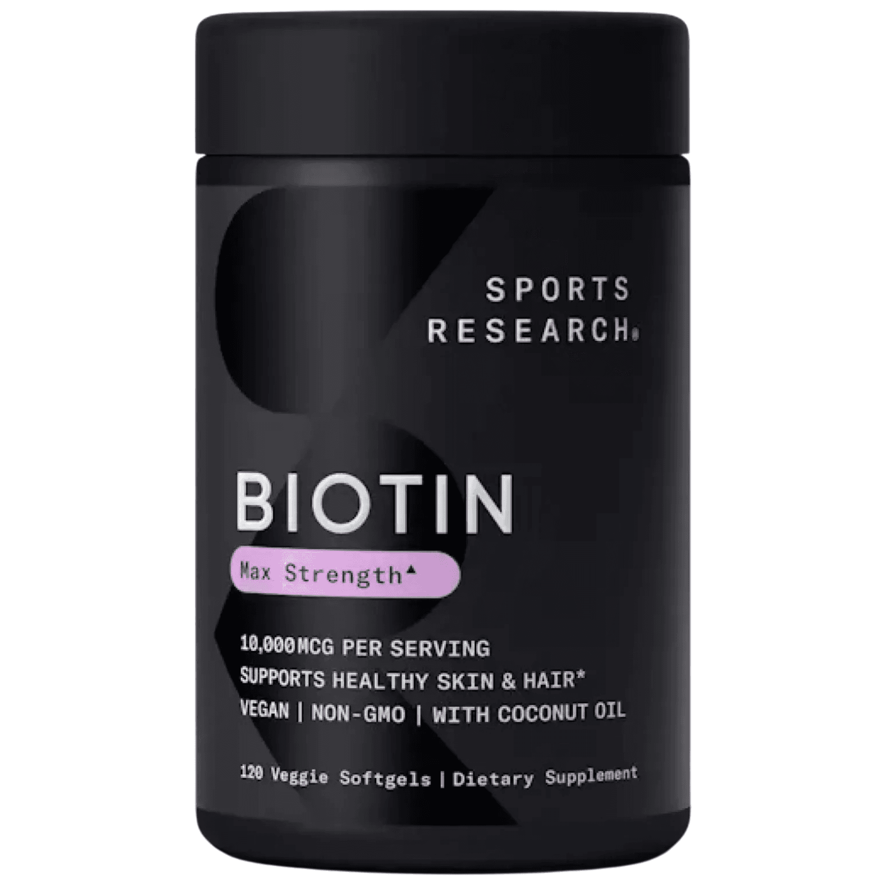 Біотин 10 000 мкг Sports Research Biotin 10,000mcg 120 шт