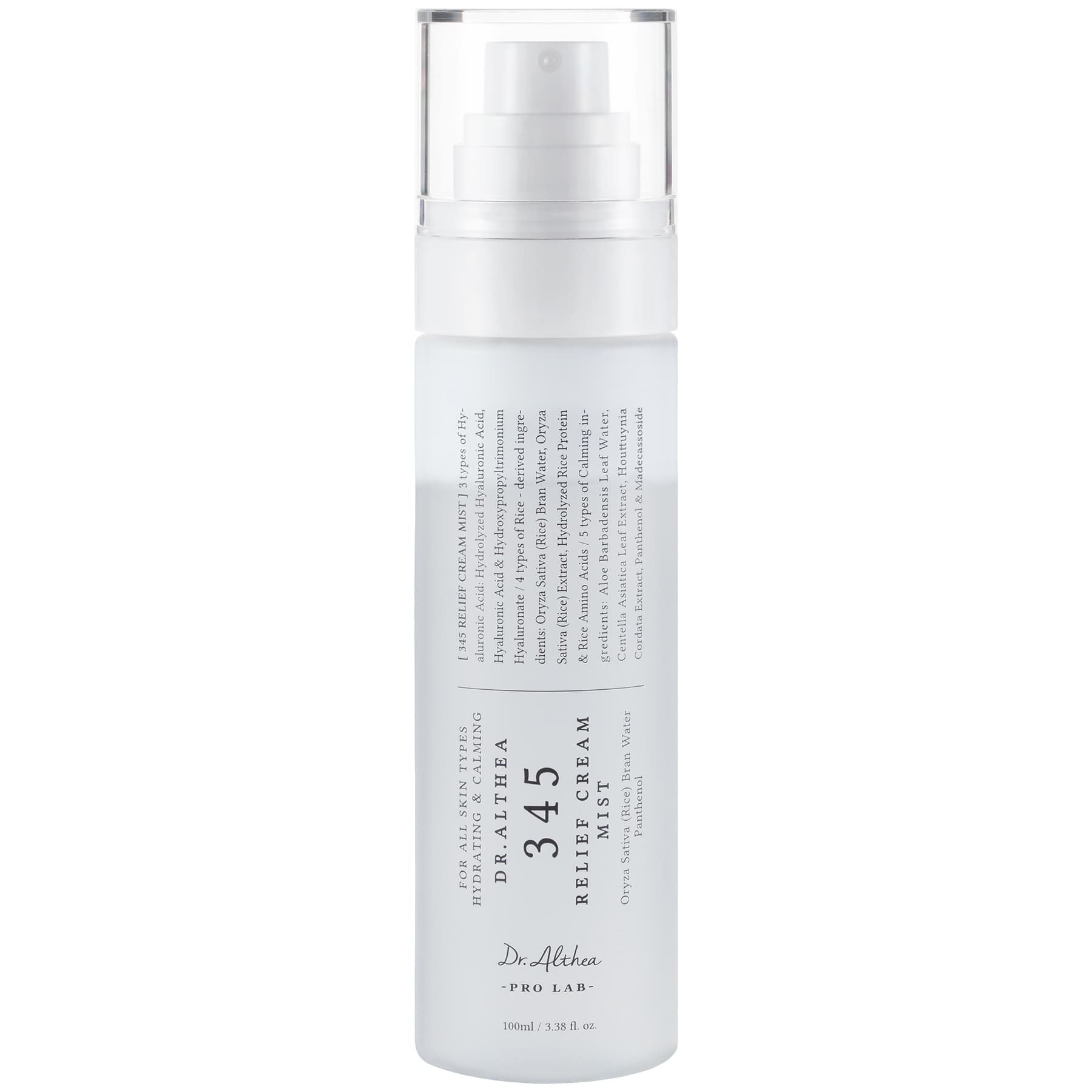 Молочний міст відновлення та заспокоєння шкіри Dr.Althea 345 Relief Cream Mist 100 мл