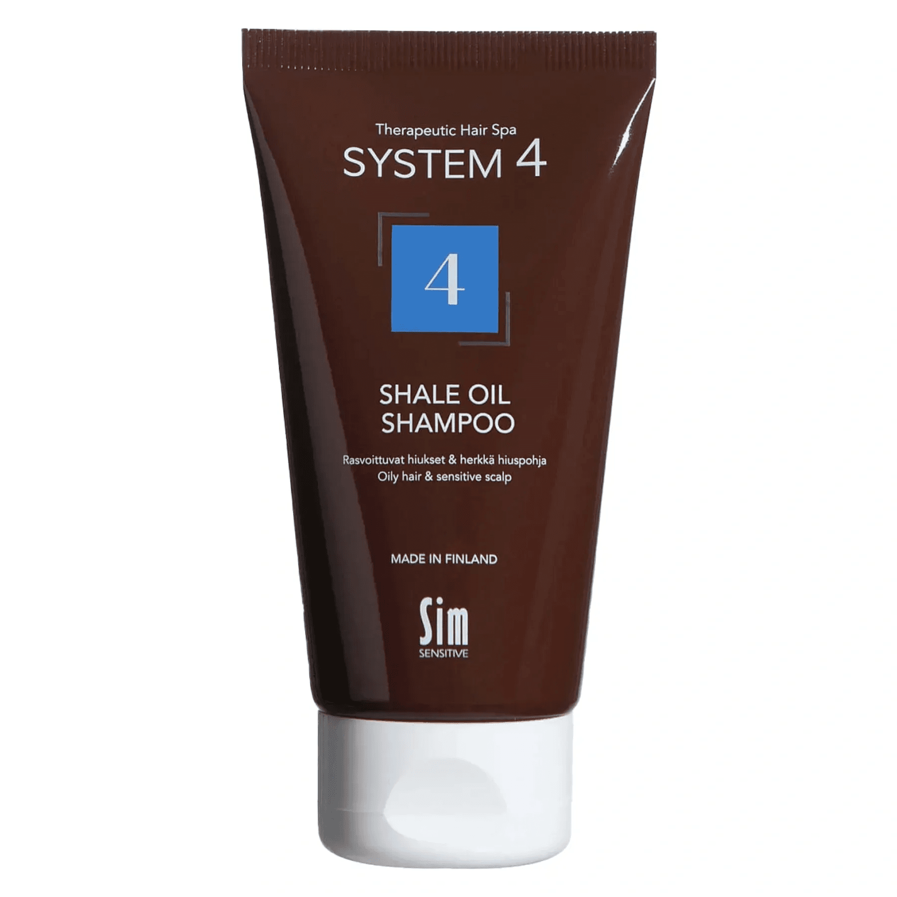 Шампунь №4 для жирної і чутливої шкіри голови Sim Sensitive System 4 4 Shale Oil Shampoo 75 мл