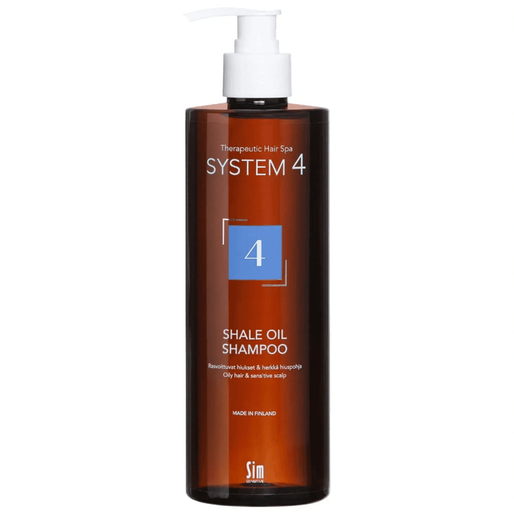 Шампунь №4 для жирної і чутливої шкіри голови Sim Sensitive System 4 4 Shale Oil Shampoo 500 мл