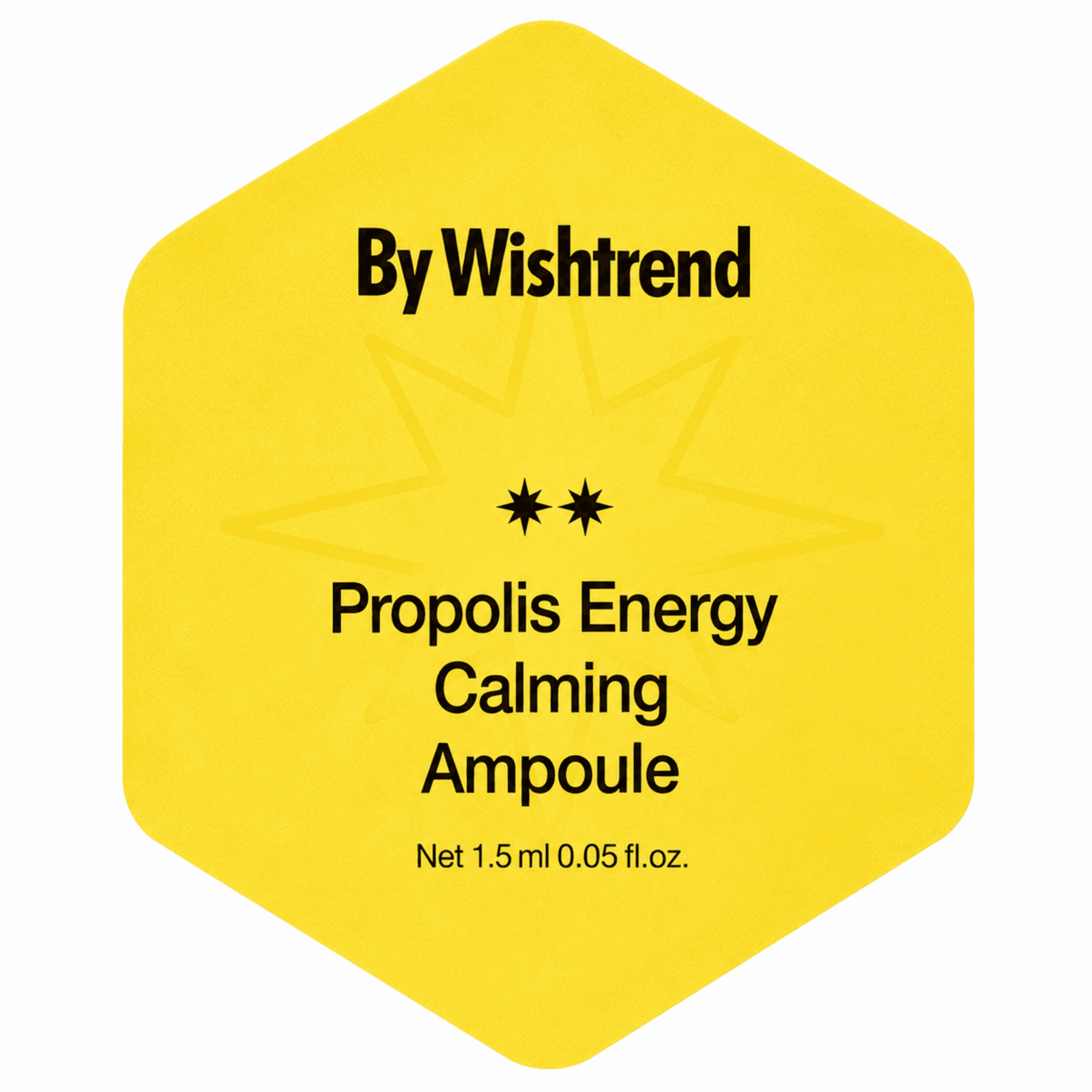 Ампула з екстрактом прополісу By Wishtrend Propolis Energy Calming Ampoule 1,5 мл, Саше (Тестер)