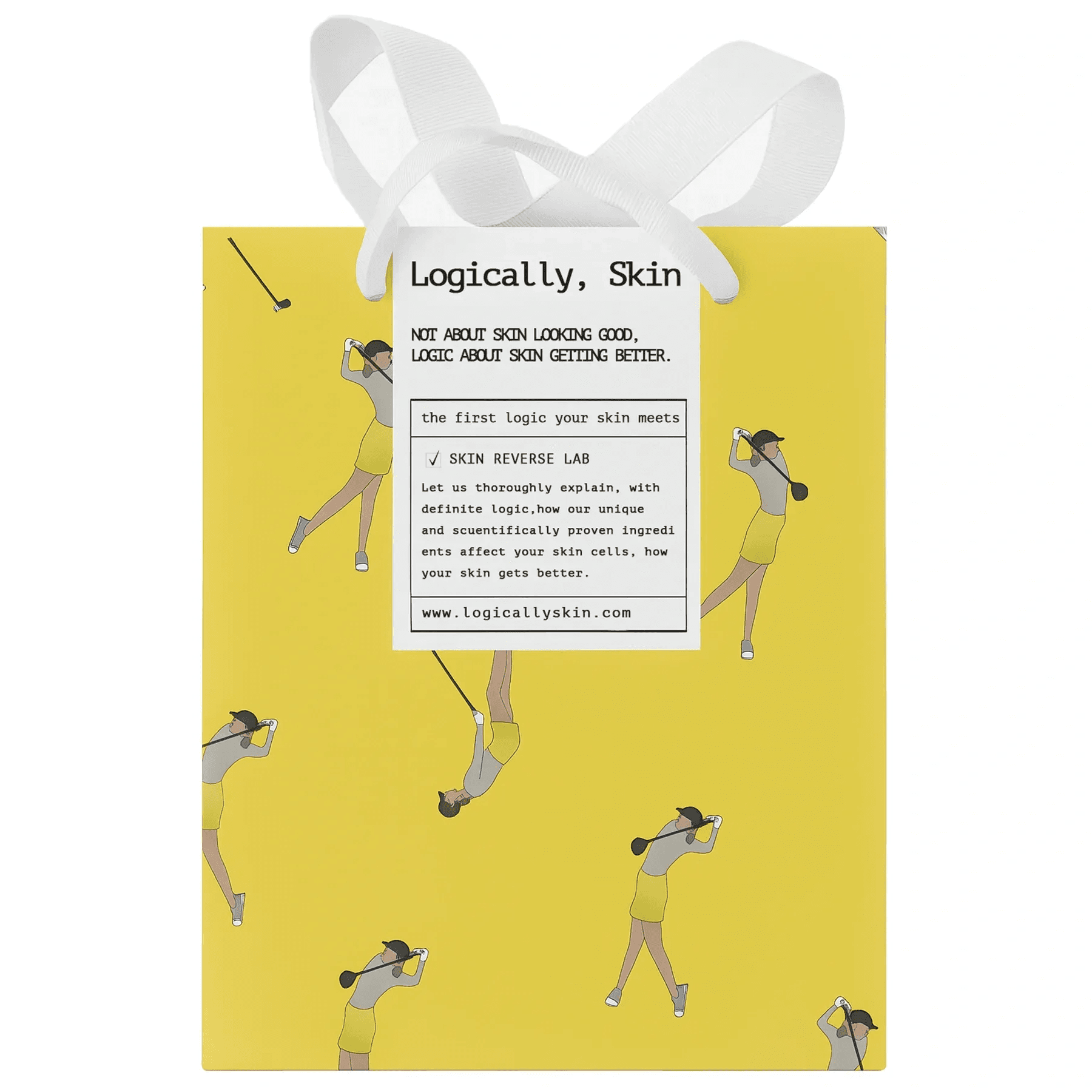 Пакет тканинний маленький Logically, Skin Shopping Bag (Small) Пакет тканинний 160*200*110 мм