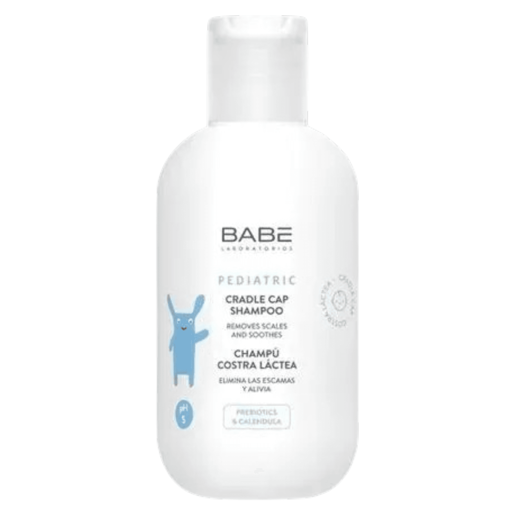 М'який шампунь проти себорейних кірочок BABE Laboratorios PEDIATRIC Cradle Cap Shampoo 200 мл