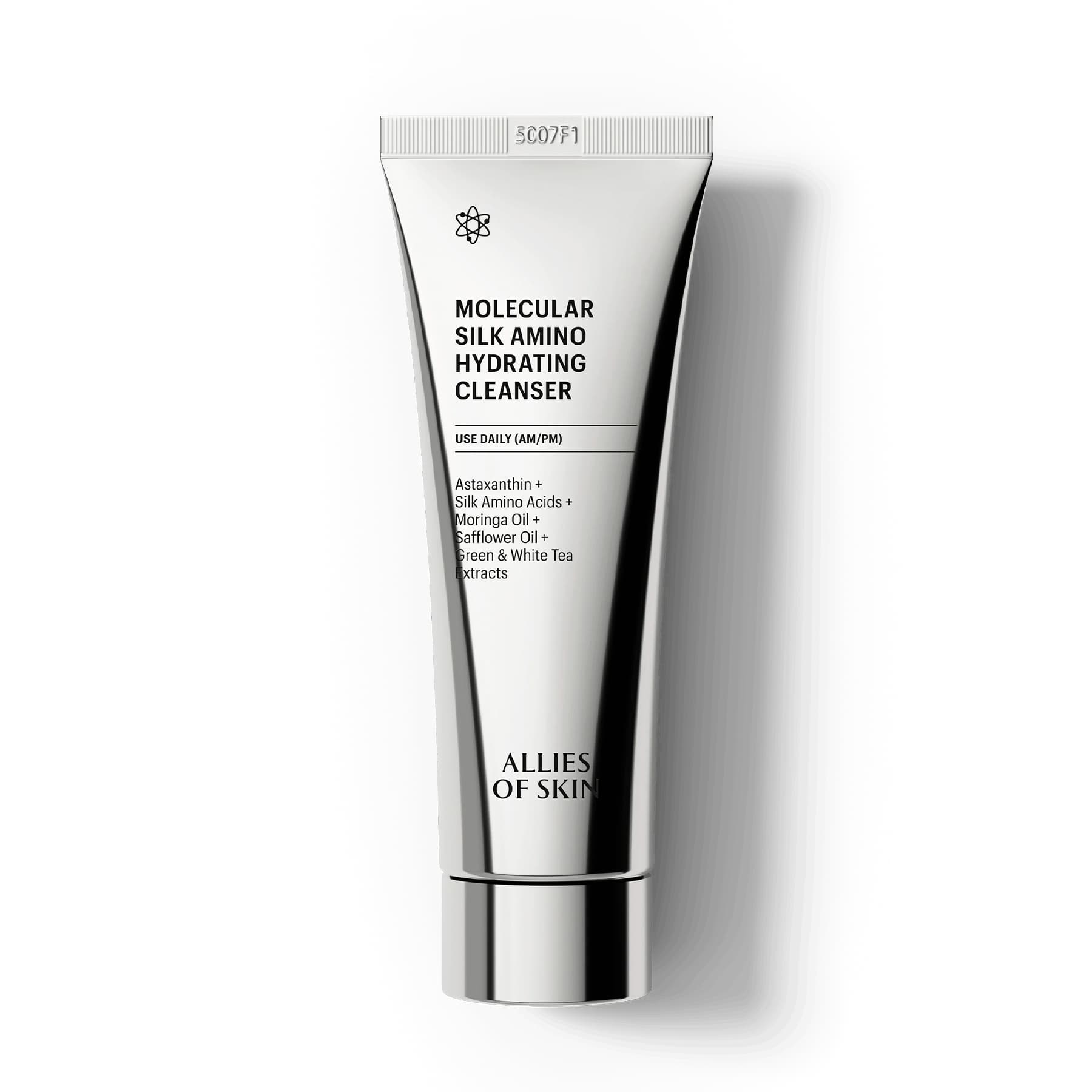 Засіб очищувальний Allies of Skin Molecular Silk Amino Hydrating Cleanser 25 мл