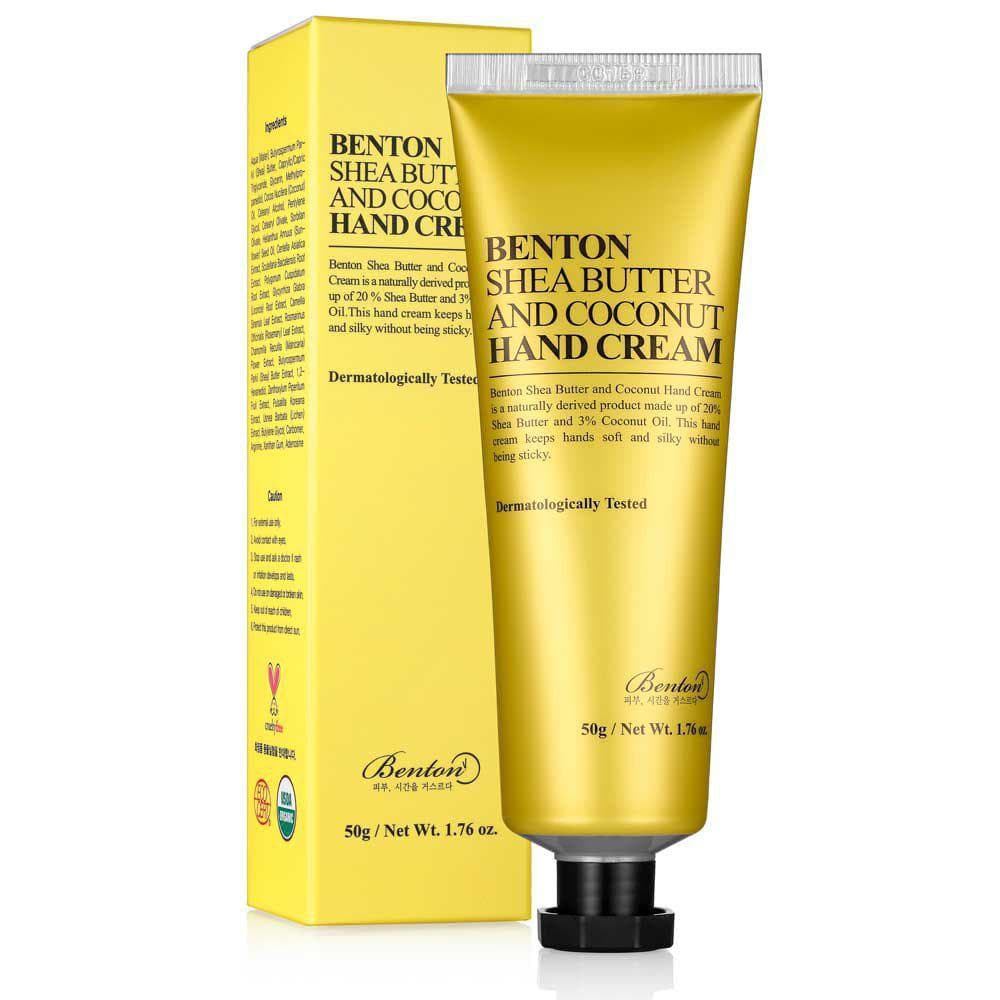 Крем для рук з маслом ши та кокосом Benton Shea Butter and Coconut Hand Cream 50 г