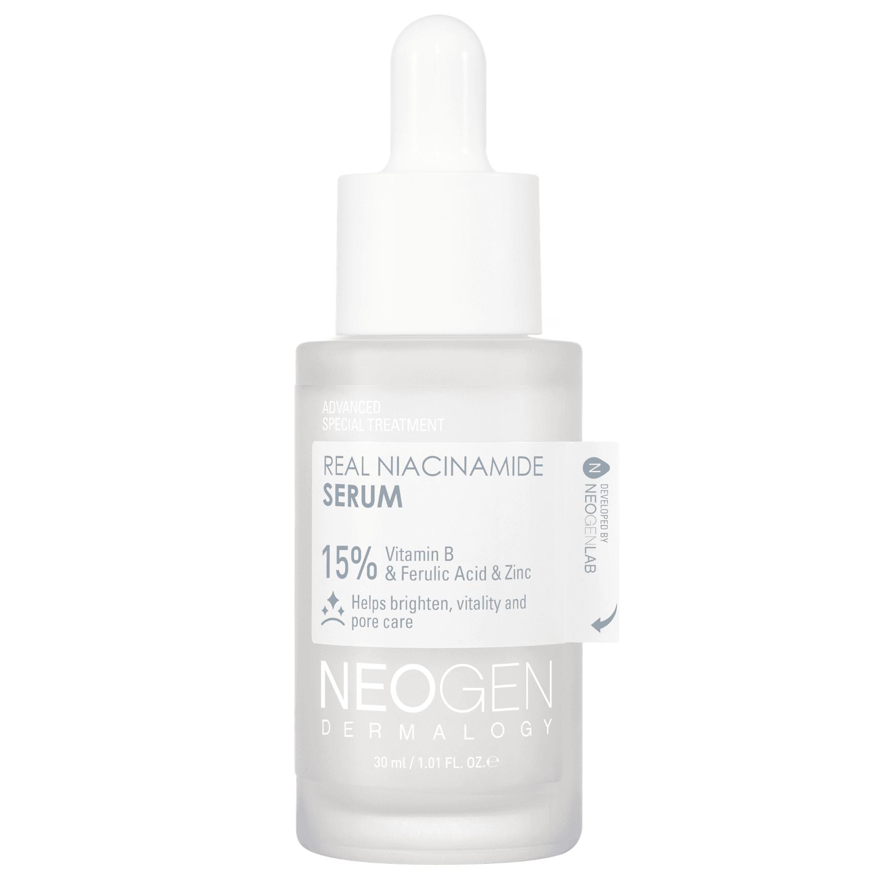 Багатофункціональна освітлювальна сироватка з 15% ніацинамідом NEOGEN DERMALOGY Real Niacinamide 15% Firming Serum 30 мл