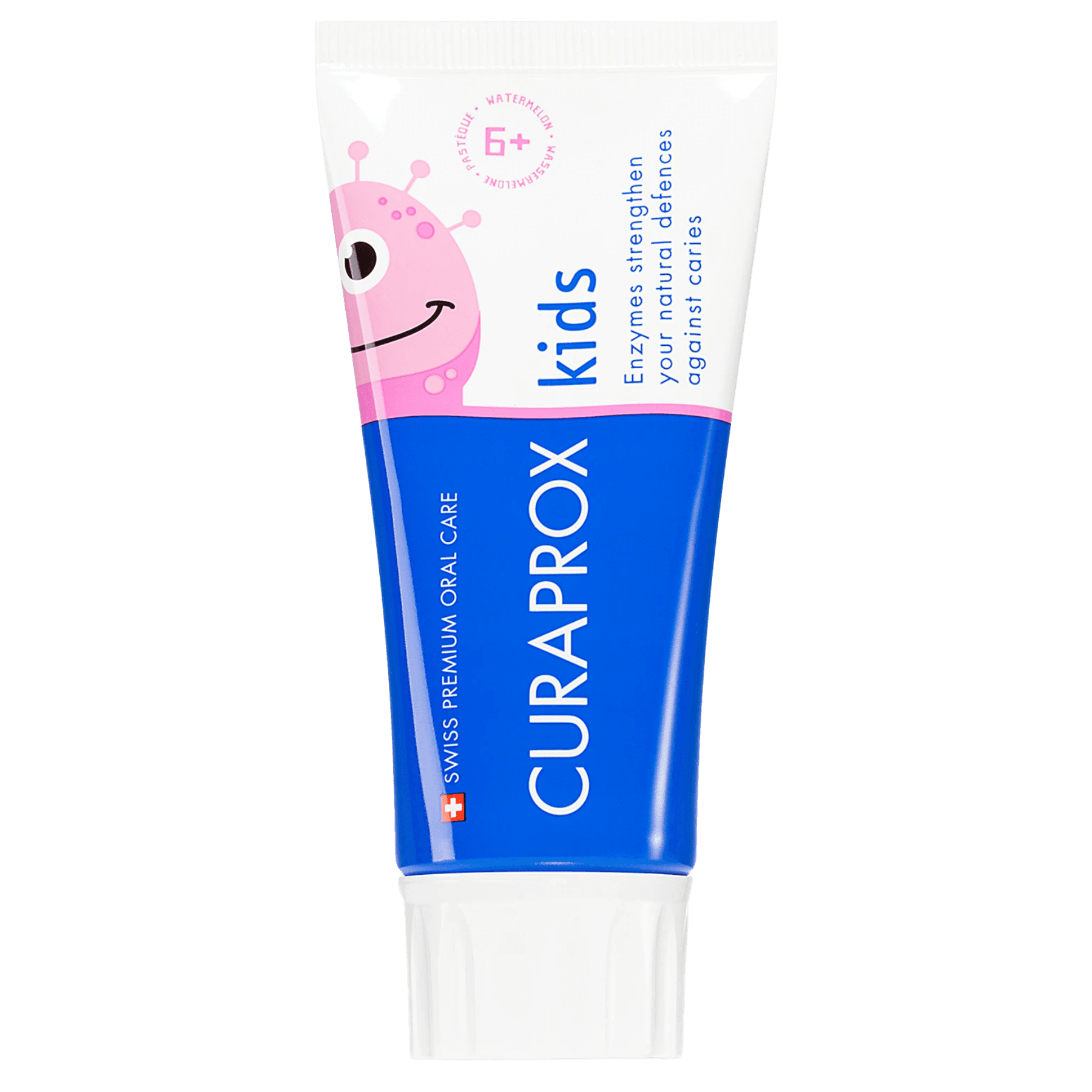 Дитяча зубна паста з фтором та смаком кавуна з 6-ти років CURAPROX Kids Watermelon 60 мл