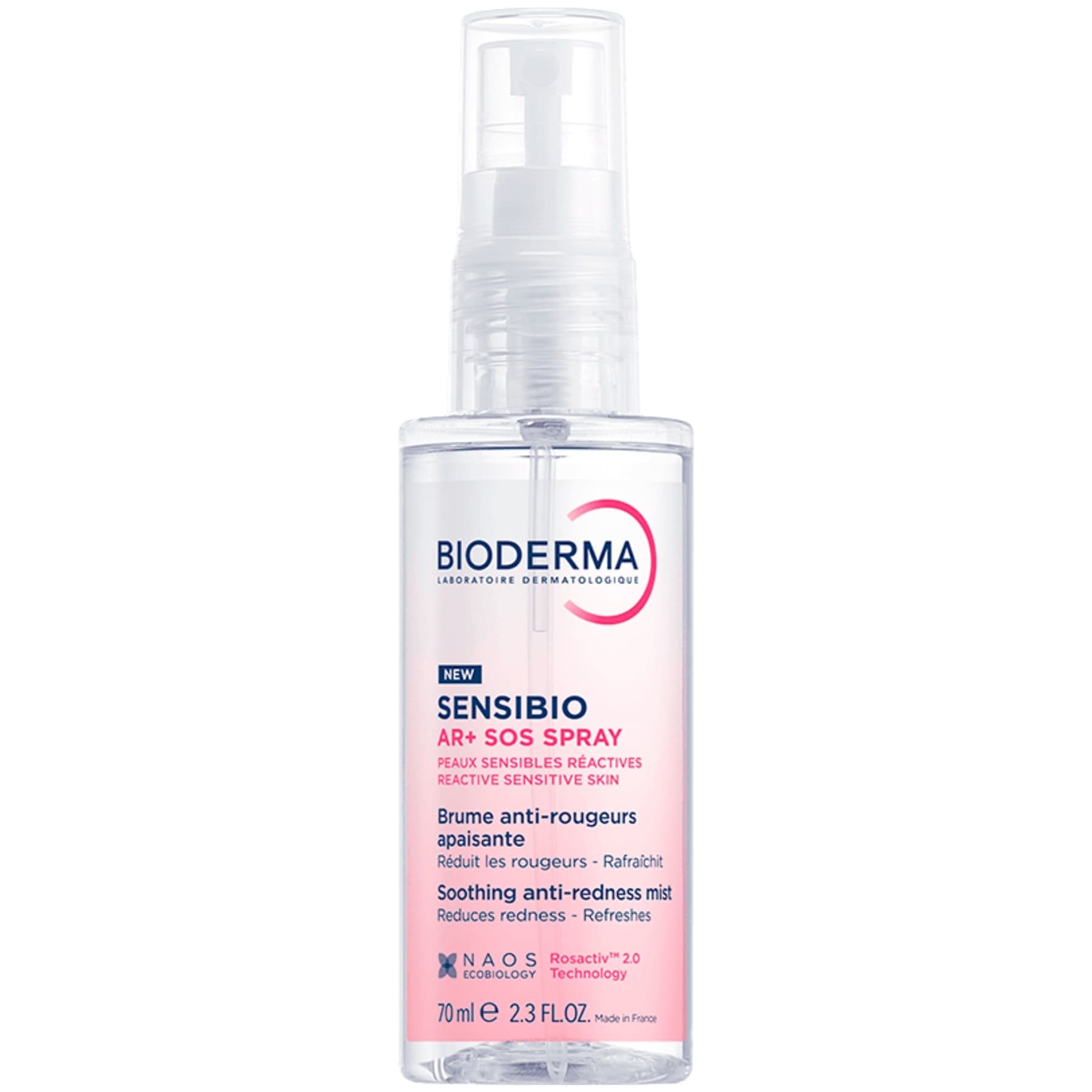 Спрей для обличчя проти почервонінь Bioderma Sensibio AR+ SOS Spray Soothing Anti-Redness Mist 70 мл